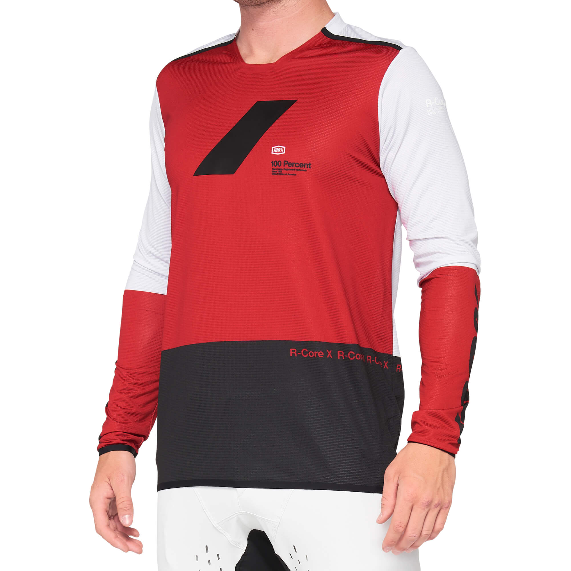 100% R-Core X Jersey Cherry / Black FREE 1 YEAR Returns, FREE UK Delivery | ThrottleChimp