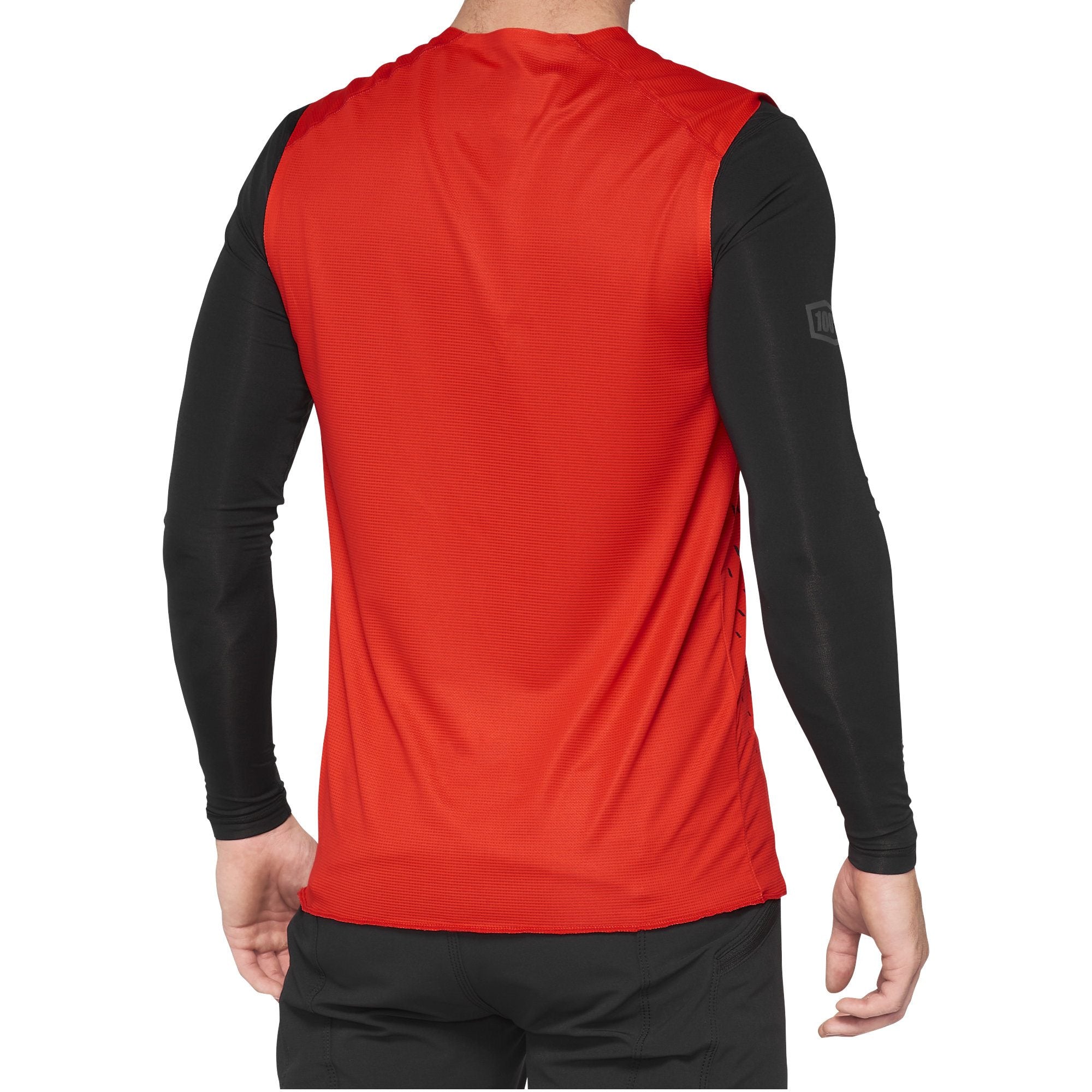 100% R-Core Concept Sleeveless Jersey Red FREE 1 YEAR Returns, FREE UK Delivery | ThrottleChimp