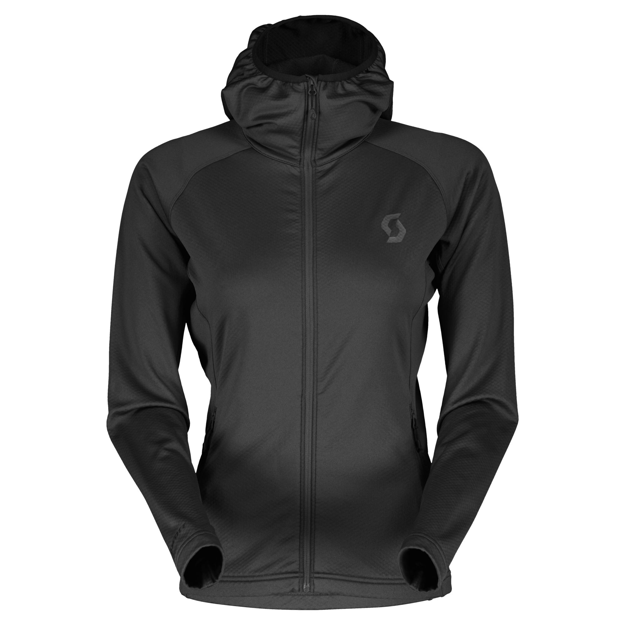 Scott Defined Tech Ladies Hoodies Black