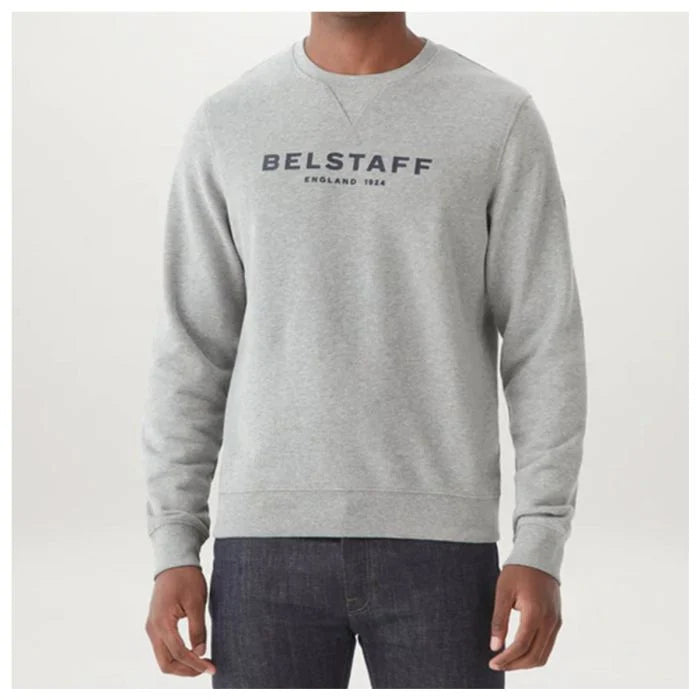 Belstaff 1924 Sweatshirt Grey / Dark Ink (Image 2) - ThrottleChimp