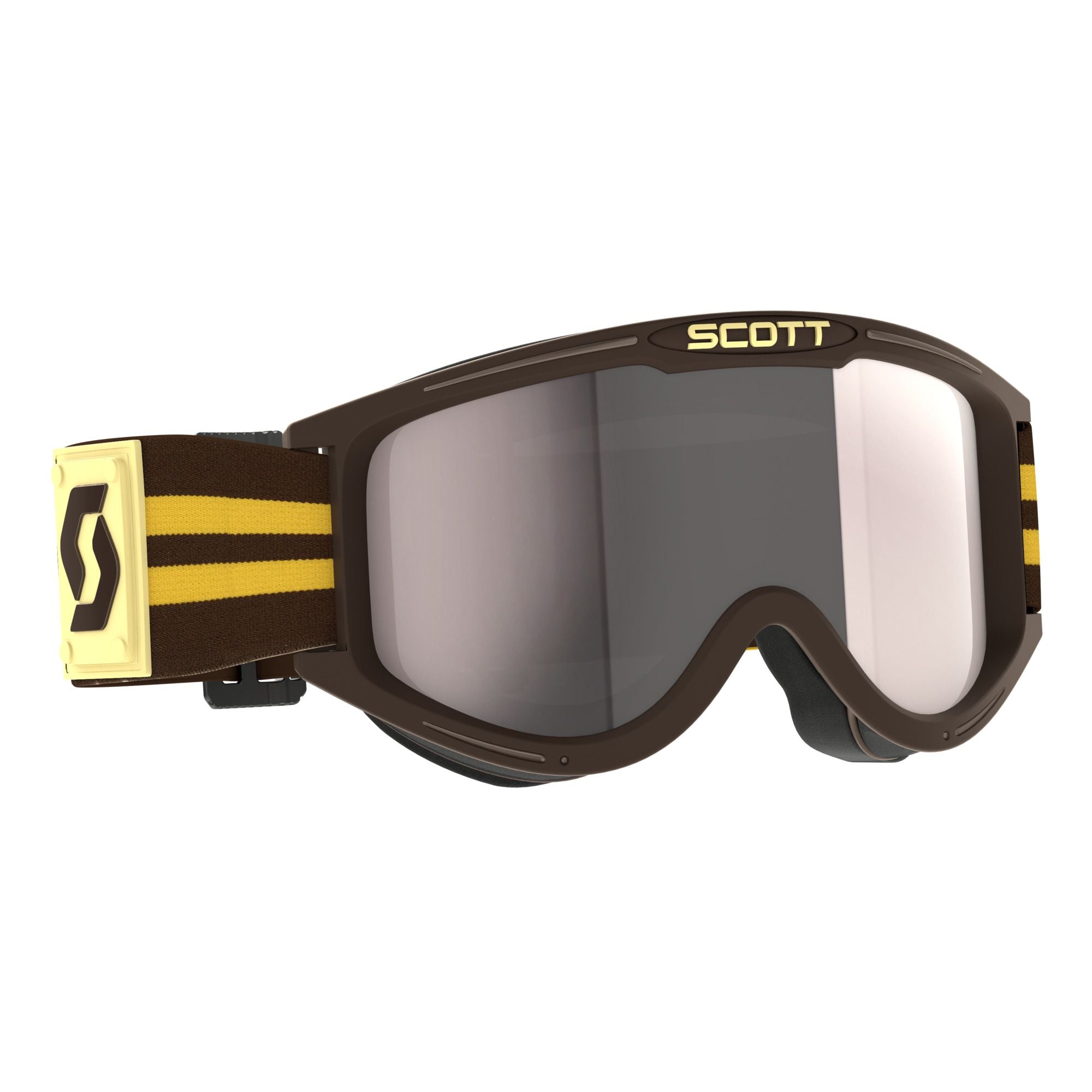 Scott 89X Era Goggles Brown / Silver / Chrome FREE 1 YEAR Returns, FREE UK Delivery | ThrottleChimp