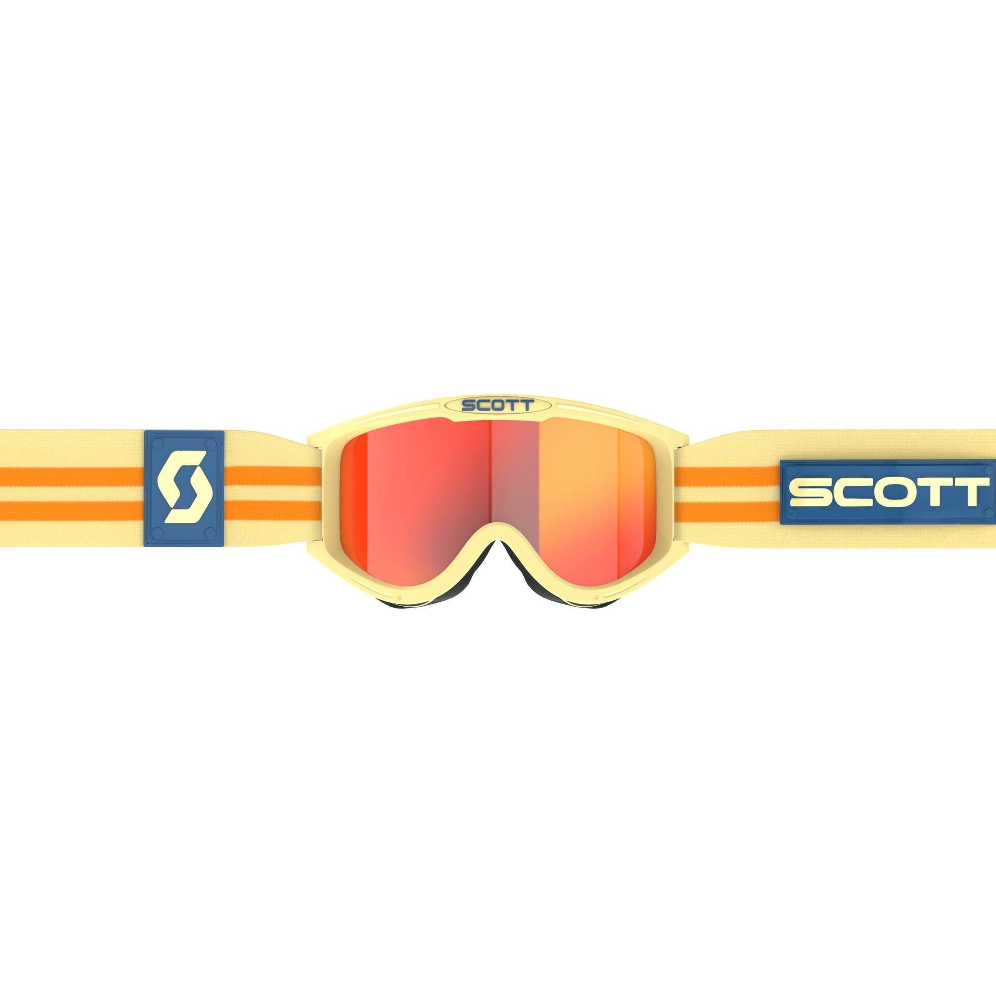 Scott 89X Era Goggles Beige / Orange / Chrome