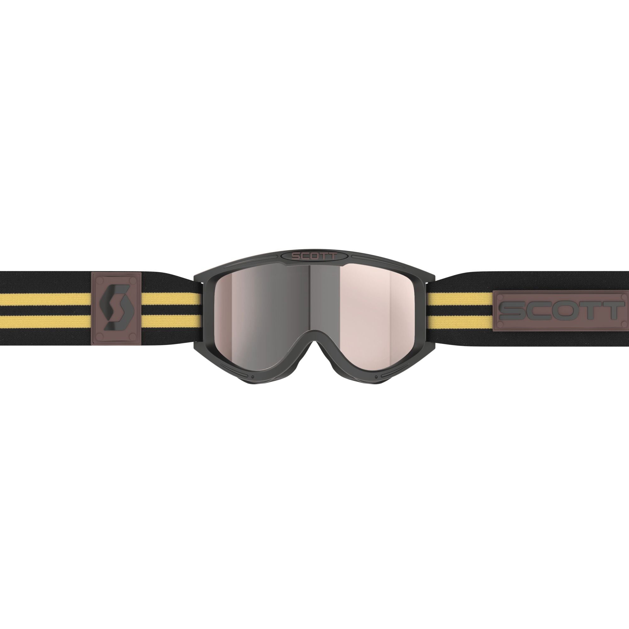 Scott 89X Era Goggles Black / Beige / Silver / Chrome