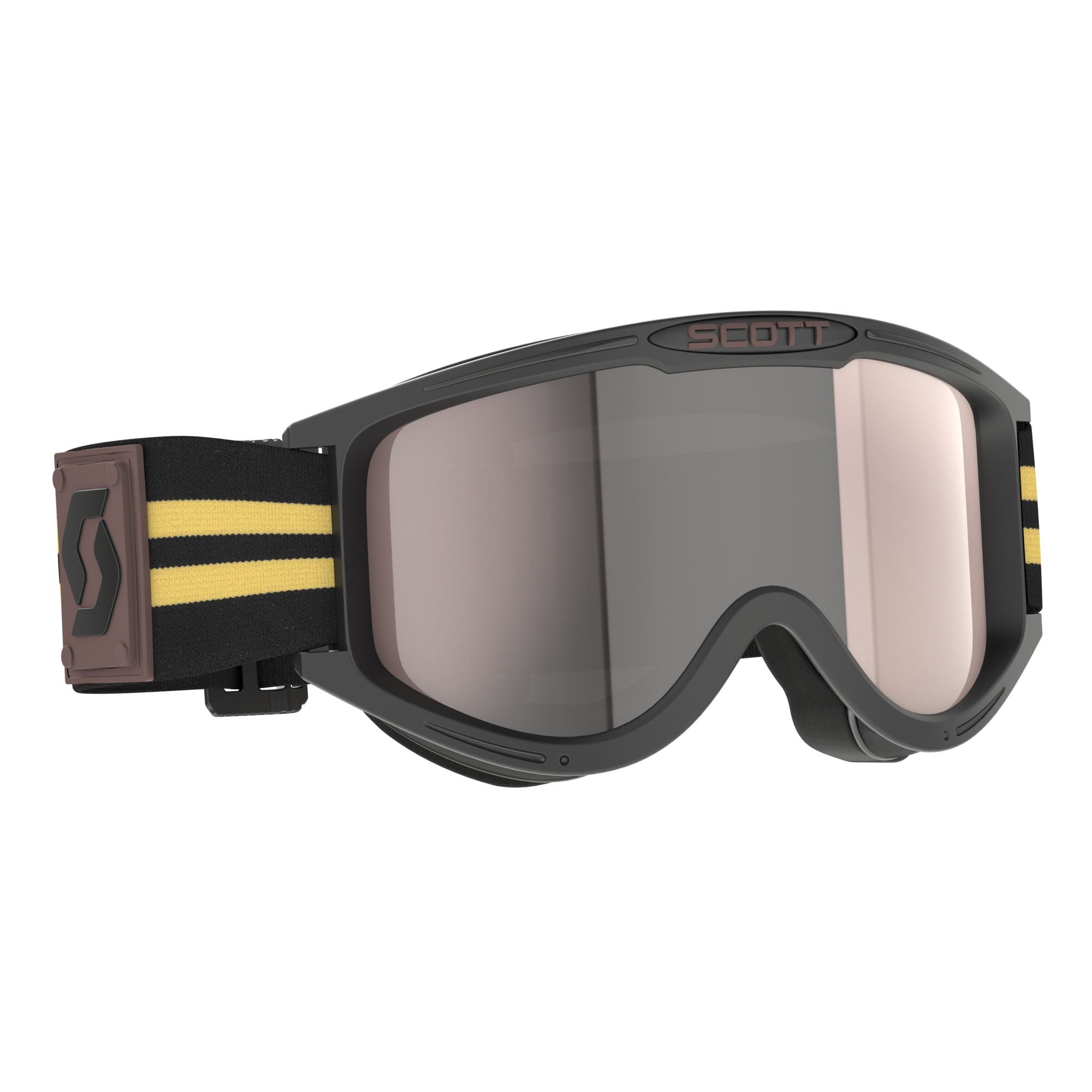 Scott 89X Era Goggles Black / Beige / Silver / Chrome