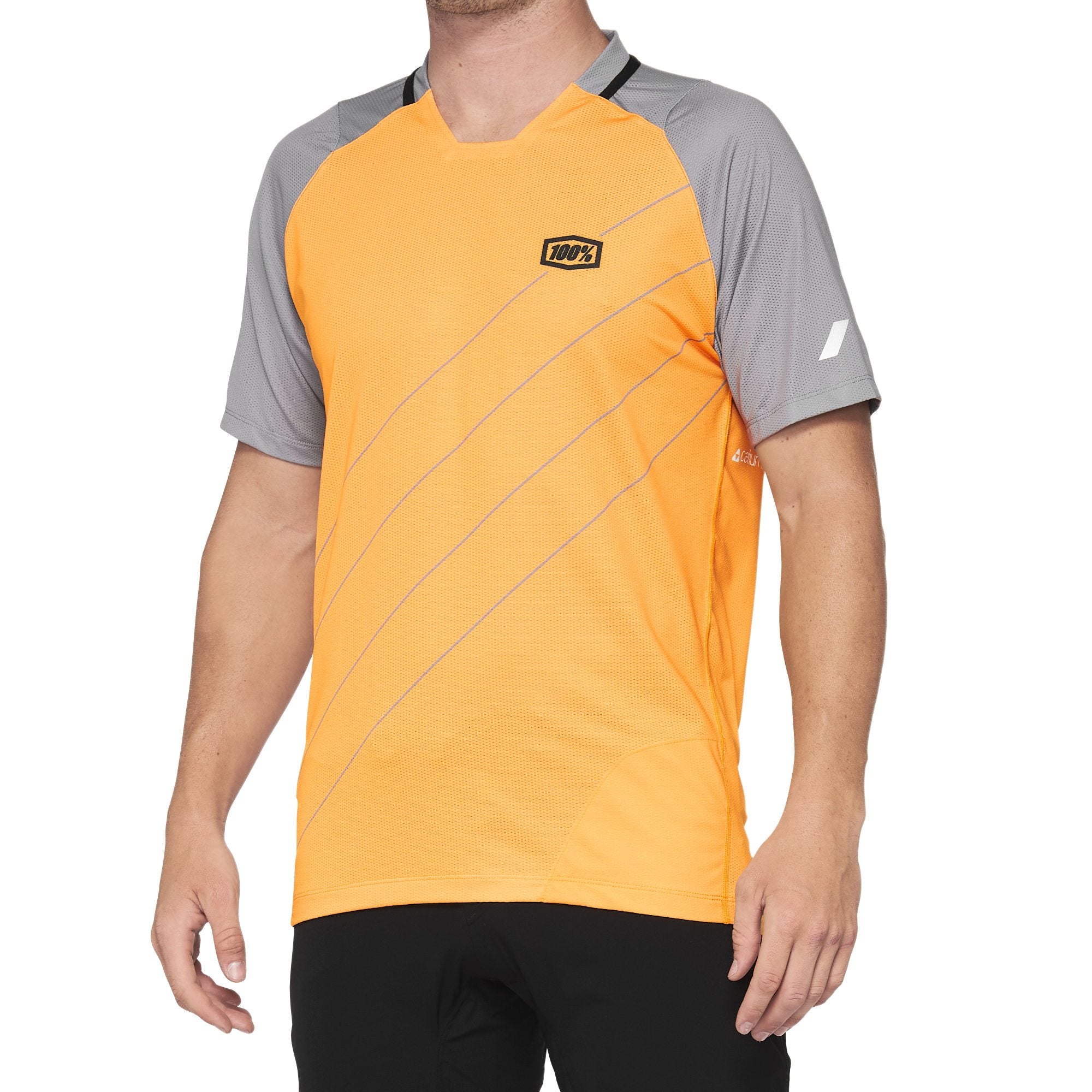 100% Celium Jersey Grey / Orange FREE 1 YEAR Returns, FREE UK Delivery | ThrottleChimp