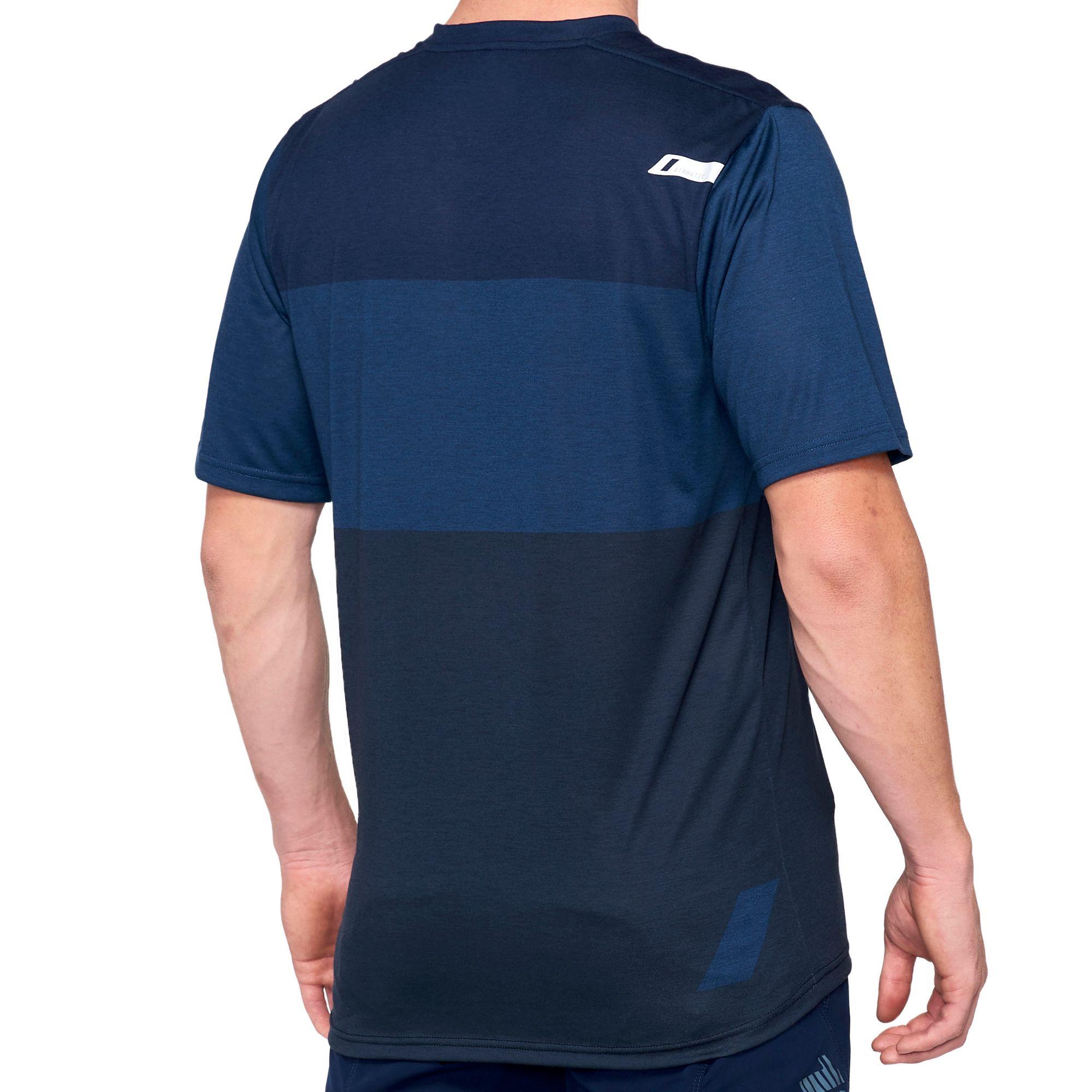 100% Airmatic Jersey Blue / Midnight FREE 1 YEAR Returns, FREE UK Delivery | ThrottleChimp