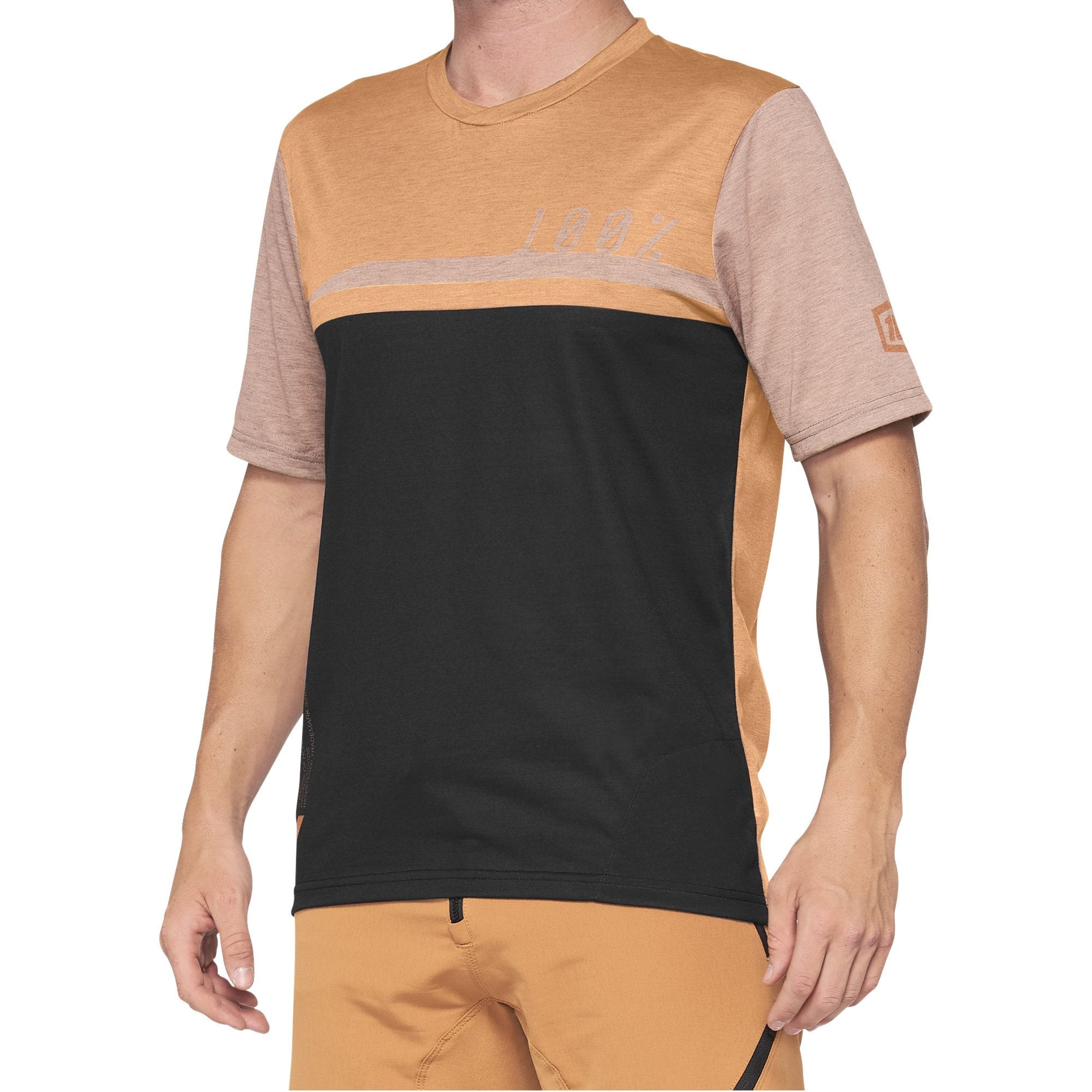 100% Airmatic Jersey Caramel / Black FREE 1 YEAR Returns, FREE UK Delivery | ThrottleChimp