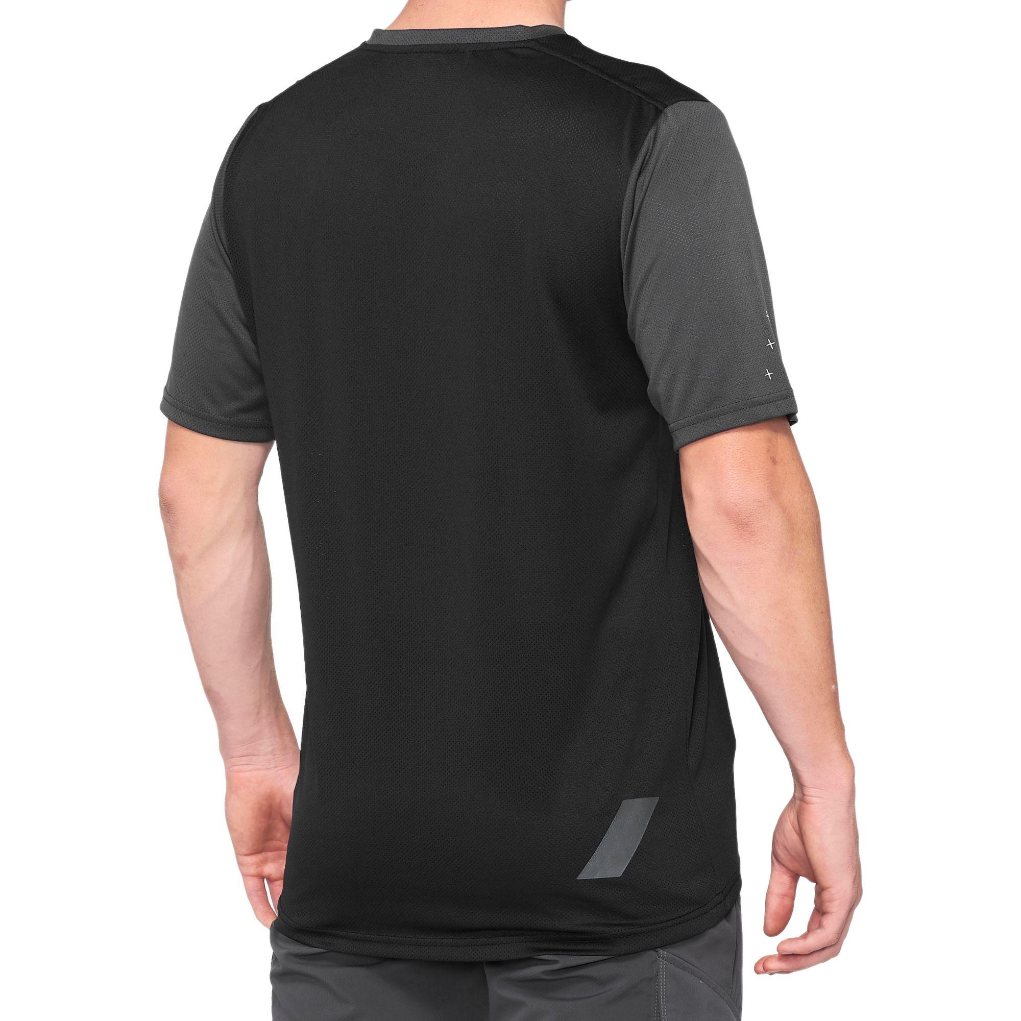 100% Ridecamp Jersey Charcoal / Black FREE 1 YEAR Returns, FREE UK Delivery | ThrottleChimp