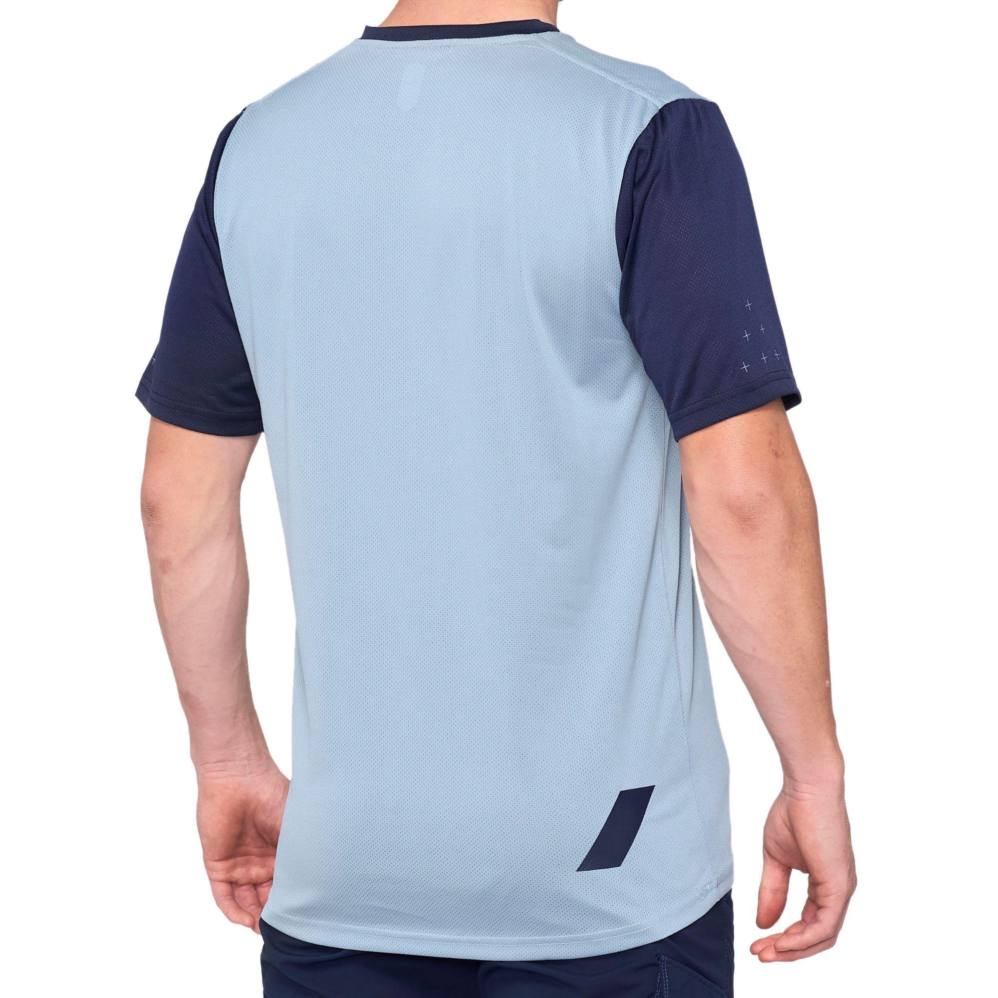 100% Ridecamp Jersey Light Slate / Navy FREE 1 YEAR Returns, FREE UK Delivery | ThrottleChimp