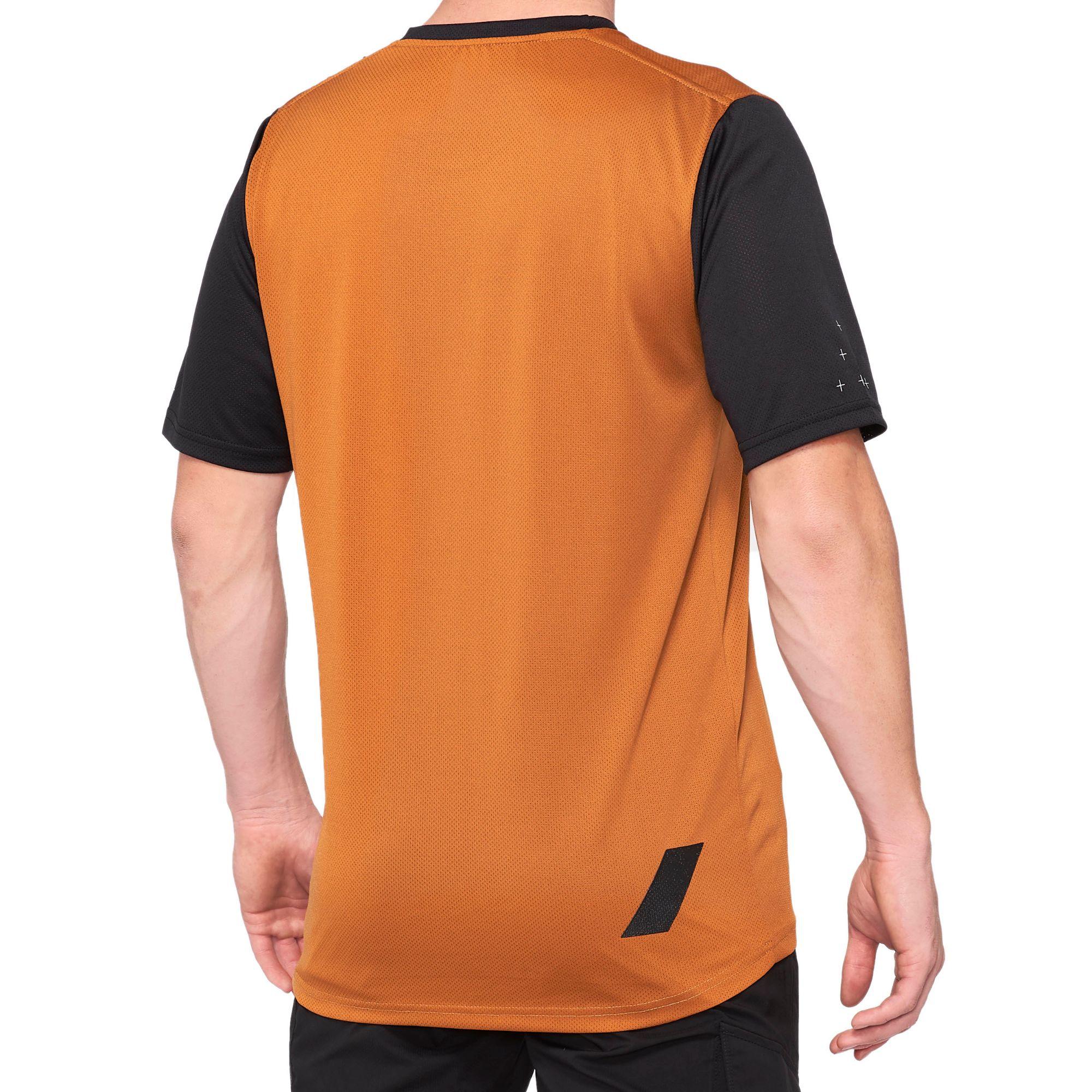 100% Ridecamp Jersey Terracotta / Black FREE 1 YEAR Returns, FREE UK Delivery | ThrottleChimp