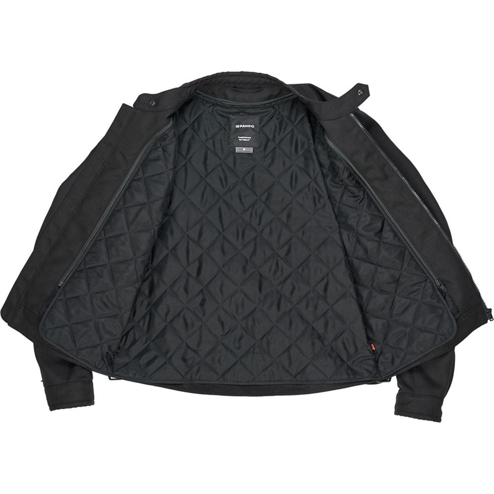 Pando Moto Air Tate Textile Jacket Black (Image 2) - ThrottleChimp