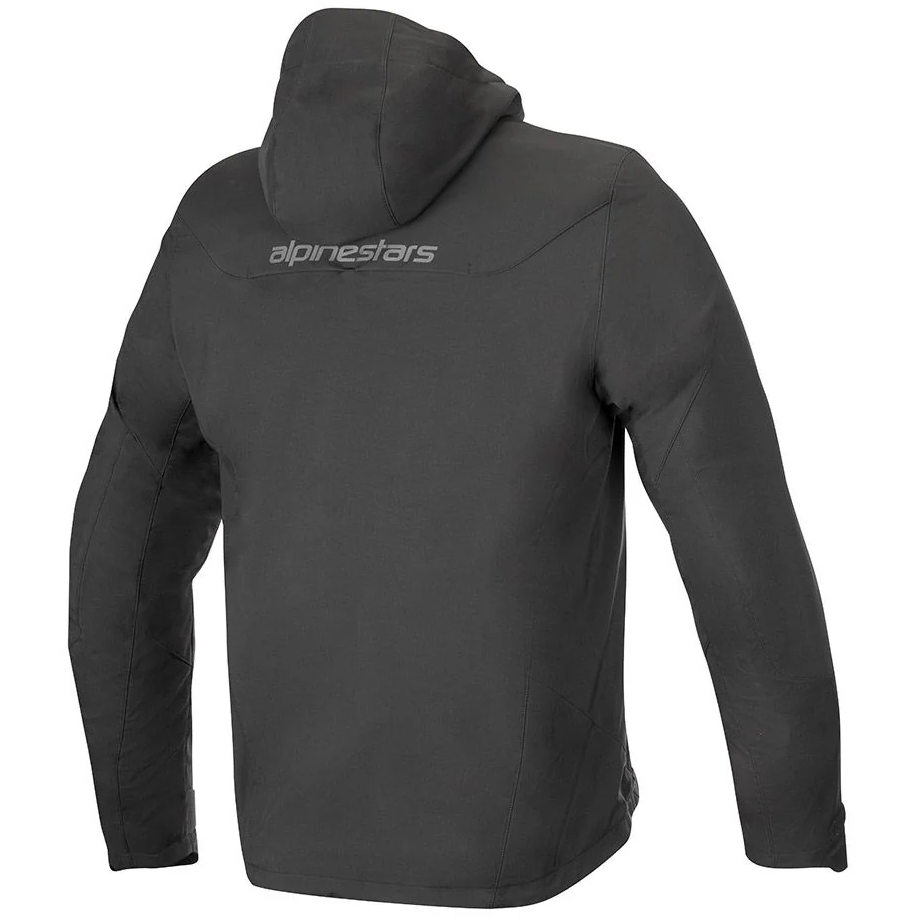 Alpinestars Domino Tech Hoodie Black (Image 2) - ThrottleChimp