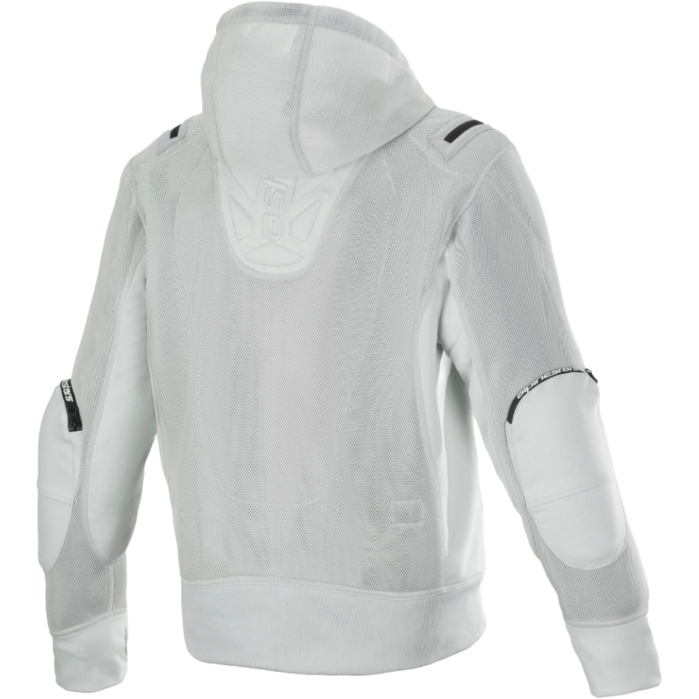 Alpinestars Moflow Air Tech Hoodie Grey FREE 1 YEAR Returns, FREE UK Delivery | ThrottleChimp