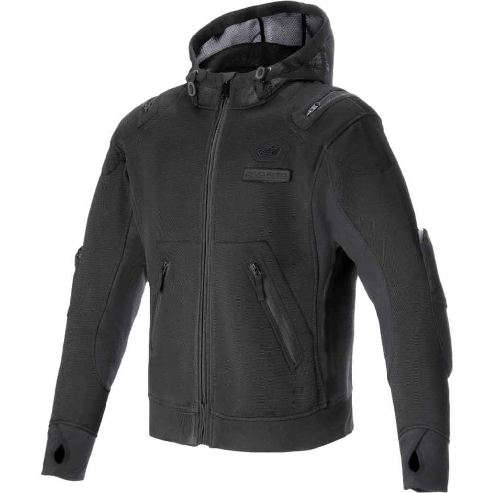 Alpinestars Moflow Air Tech Hoodie Black / Black - ThrottleChimp