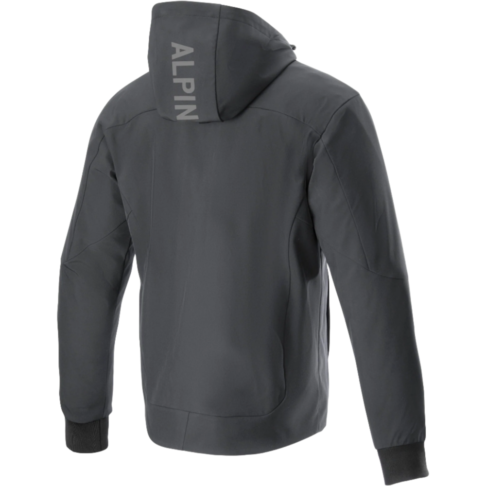 Alpinestars Radium Tech Hoodie Black / White FREE 1 YEAR Returns, FREE UK Delivery | ThrottleChimp