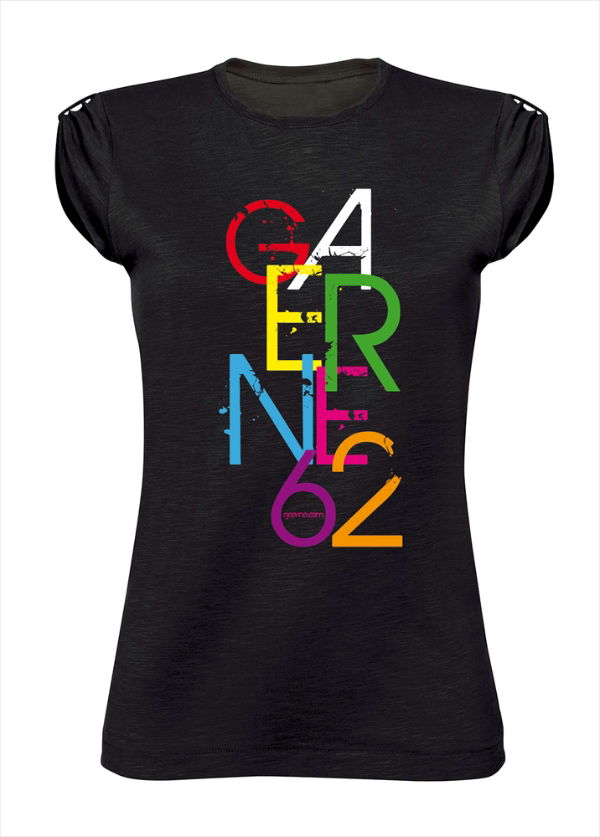 Gaerne G.Color Ladies T-Shirt Black FREE 1 YEAR Returns, FREE UK Delivery | ThrottleChimp