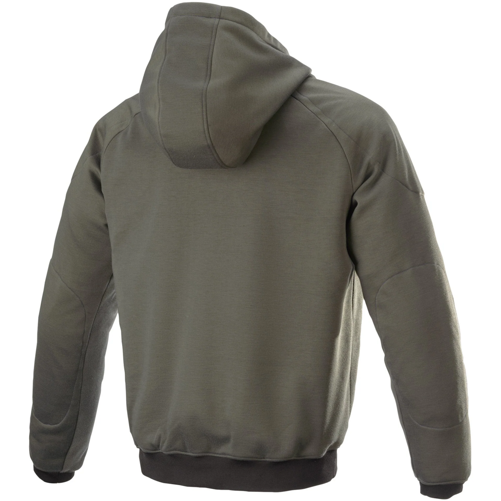 Alpinestars Ageless Hoodie Military Green / Melange (Image 2) - ThrottleChimp