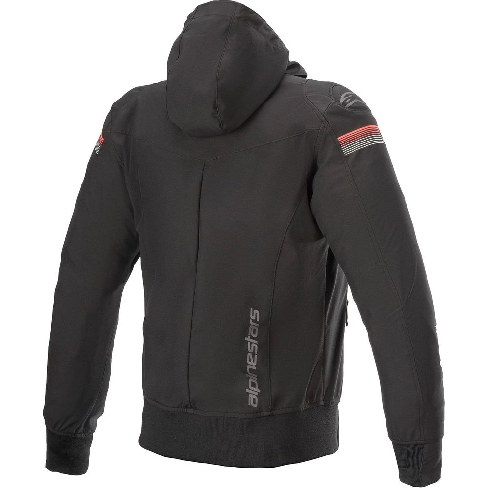 Alpinestars Stella Sektor V2 Tech Ladies Hoodie Black / Coral (Image 2) - ThrottleChimp