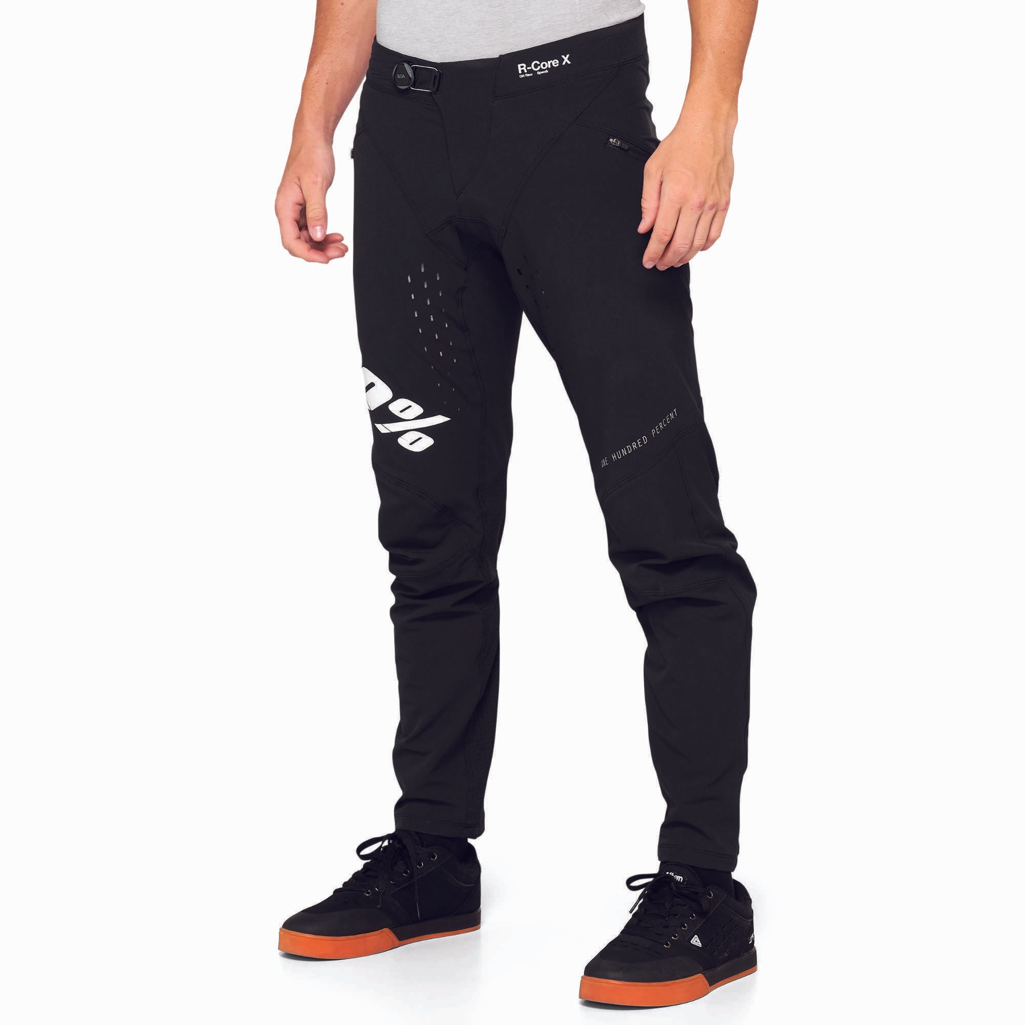 100% R-Core X Trouser Black / Silver FREE 1 YEAR Returns, FREE UK Delivery | ThrottleChimp