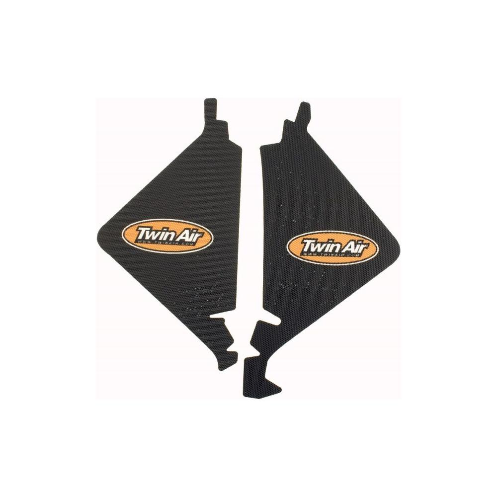 Twin Air Air Box Decals For Suzuki RMZ250 Black / Orange FREE 1 YEAR Returns, FREE UK Delivery | ThrottleChimp