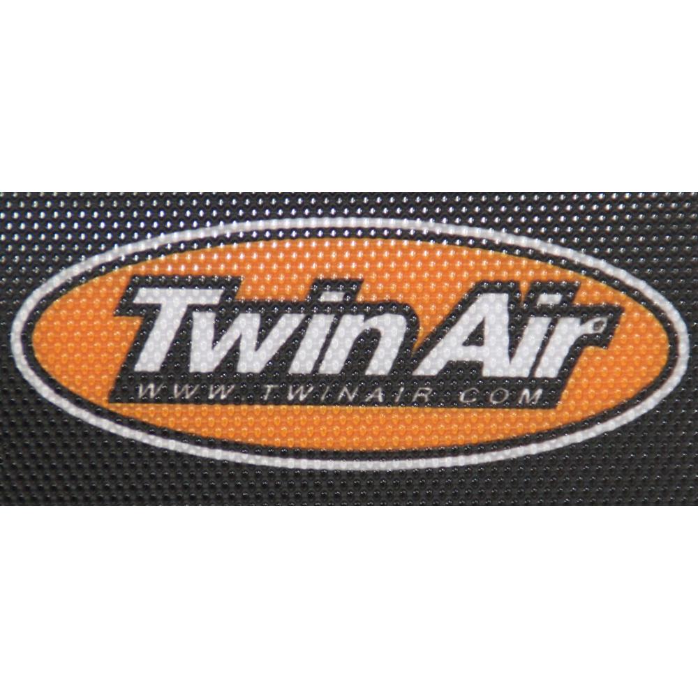 Twin Air Air Box Decals For Kawasaki KXF 250 Black / Orange FREE 1 YEAR Returns, FREE UK Delivery | ThrottleChimp