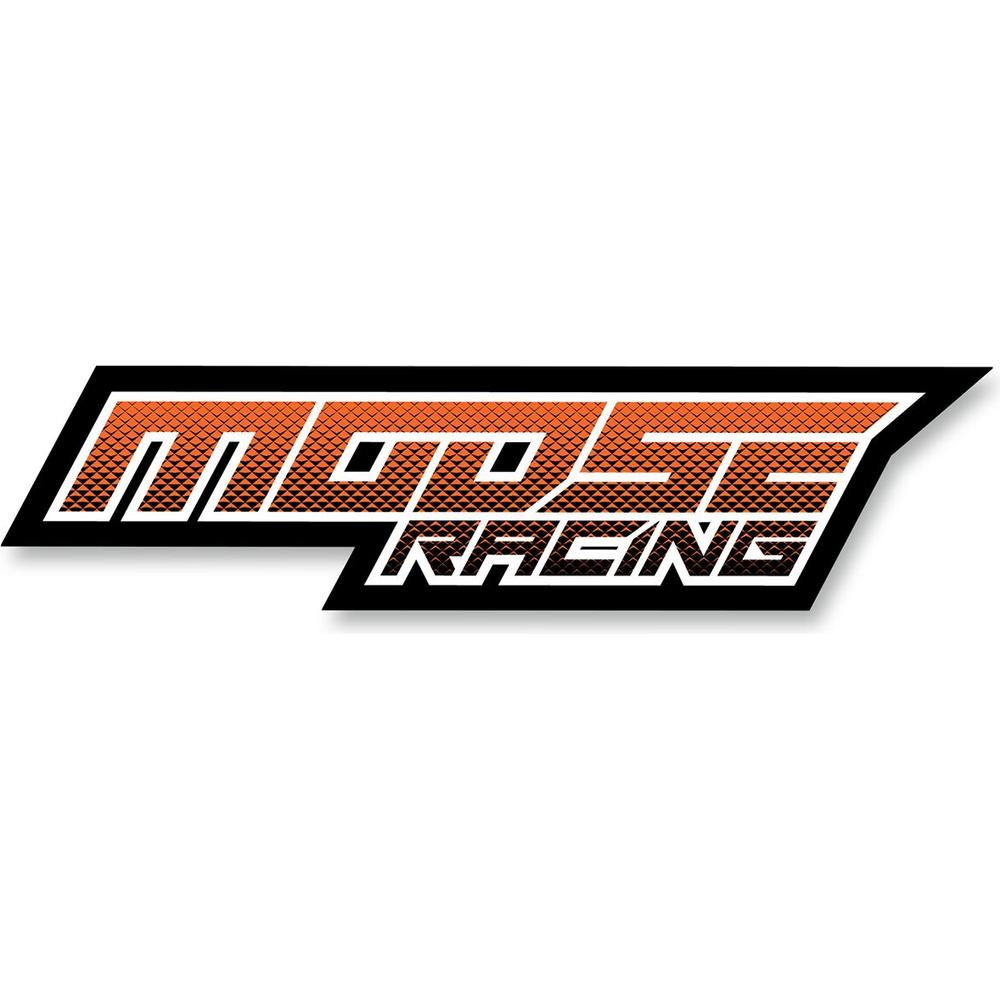 Moose Racing S18 Corp STKD Decal Black / Orange