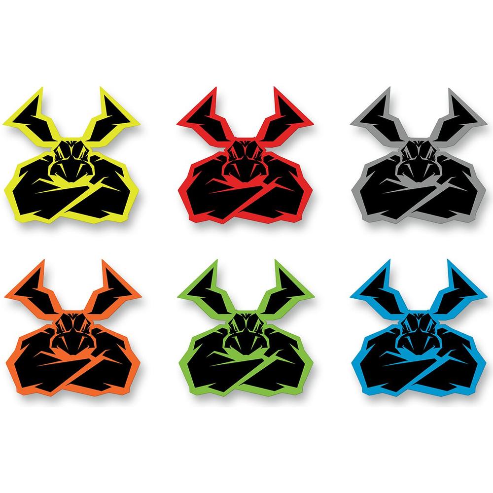 Moose Racing S18 Agroid 6-Pack Decal Multi