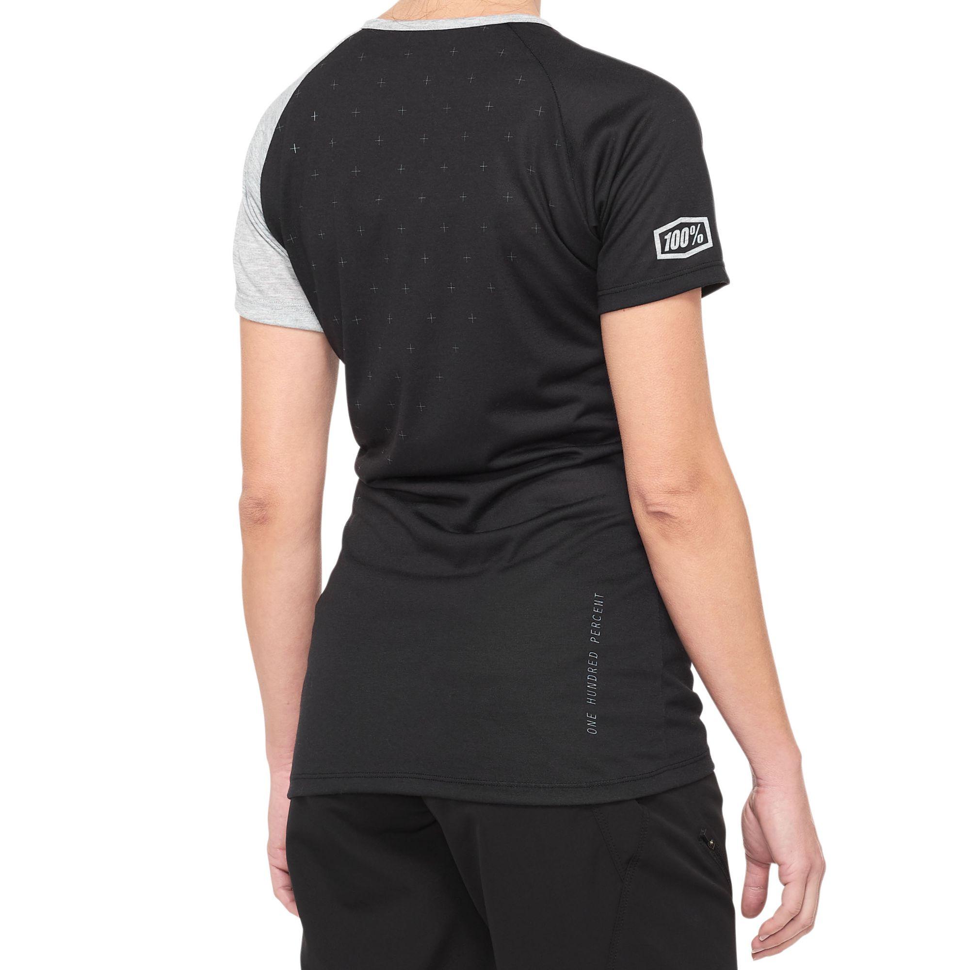 100% Airmatic Ladies Jersey Black / Grey FREE 1 YEAR Returns, FREE UK Delivery | ThrottleChimp