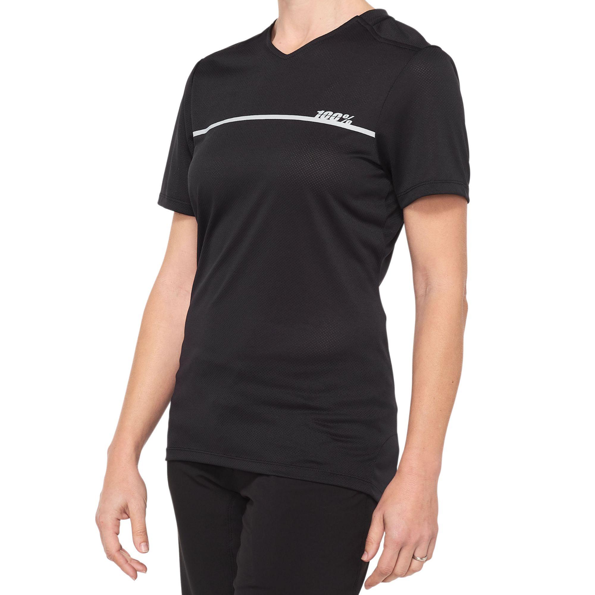 100% Ridecamp Ladies Jersey Black / Grey L Black / Grey FREE 1 YEAR Returns, FREE UK Delivery | ThrottleChimp