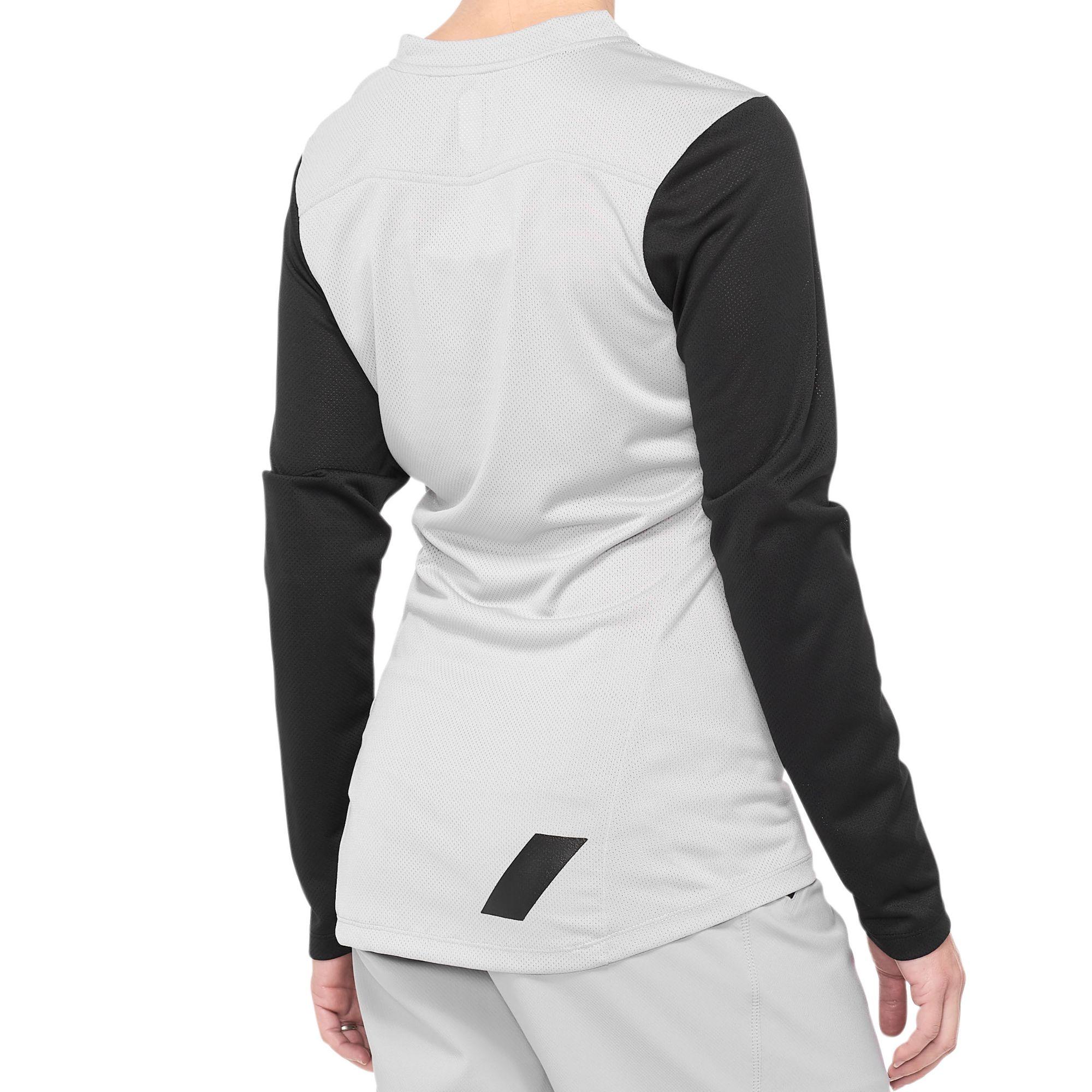 100% Ridecamp Ladies Long Sleeves Jersey Grey / Black FREE 1 YEAR Returns, FREE UK Delivery | ThrottleChimp