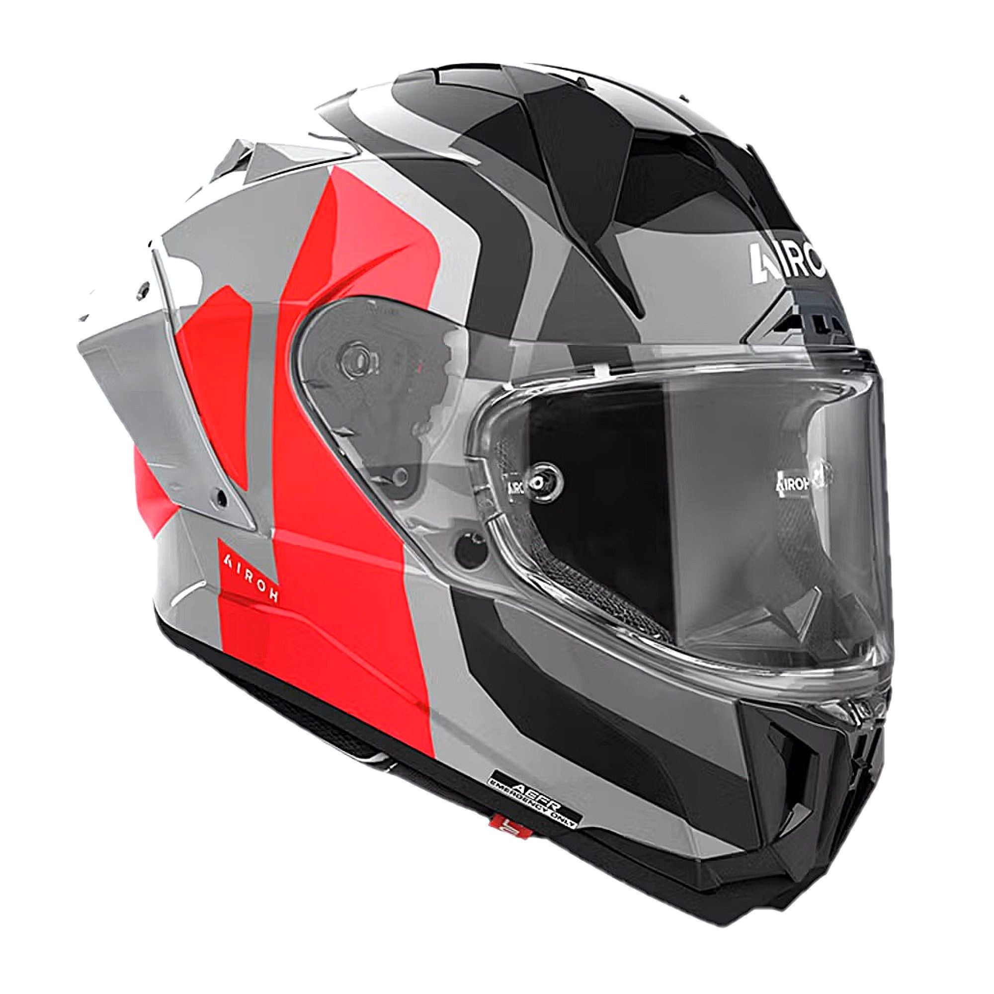 Airoh GP-800 Full Face Helmet Competition Gloss Red FREE 1 YEAR Returns, FREE UK Delivery | ThrottleChimp