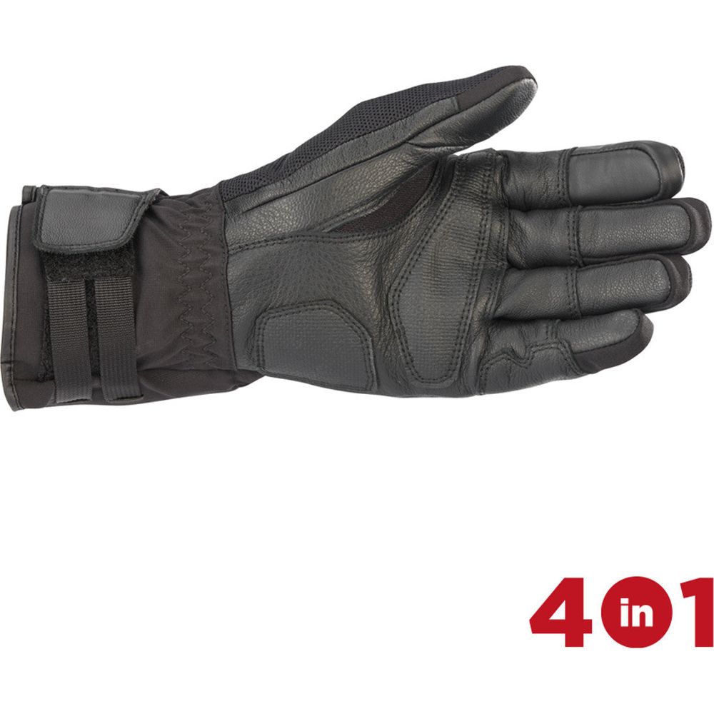 Alpinestars 365 Water Resistant 4 in 1 Gloves Black (Image 2) - ThrottleChimp