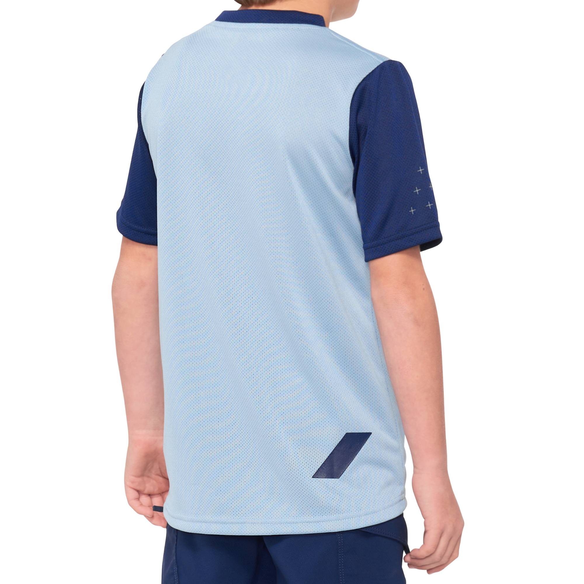 100% Ridecamp Youth Jersey Light Slate / Navy FREE 1 YEAR Returns, FREE UK Delivery | ThrottleChimp