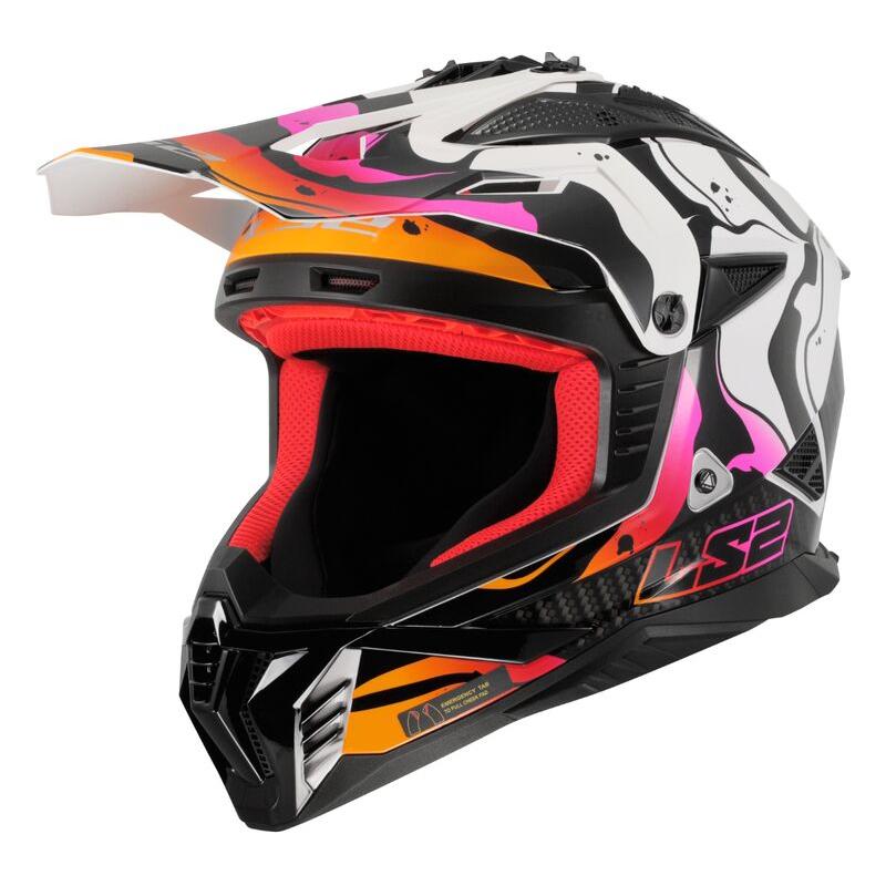 LS2 MX708 Fast 2 ECE 22.06 Motocross Helmet Wash White FREE 1 YEAR Returns, FREE UK Delivery | ThrottleChimp