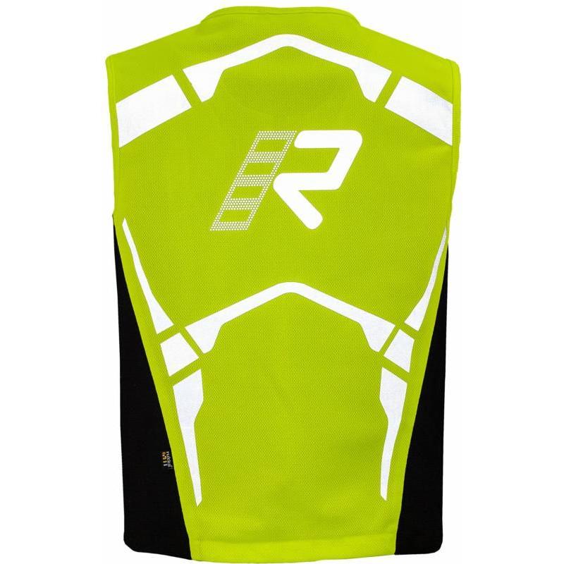 Rukka Vis Vest Fluo Yellow (Image 4) - ThrottleChimp