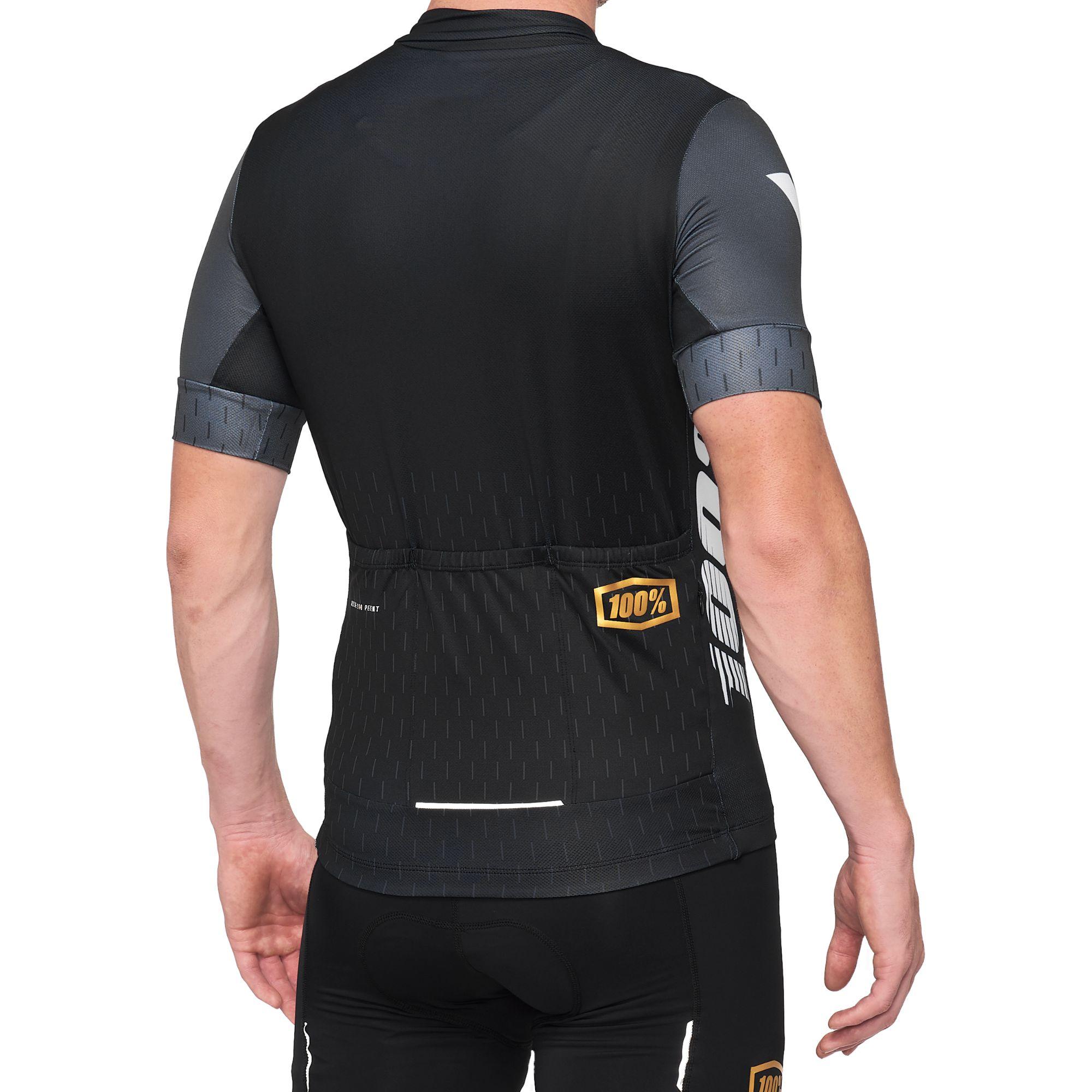 100% Exceeda Jersey Black / Charcoal FREE 1 YEAR Returns, FREE UK Delivery | ThrottleChimp