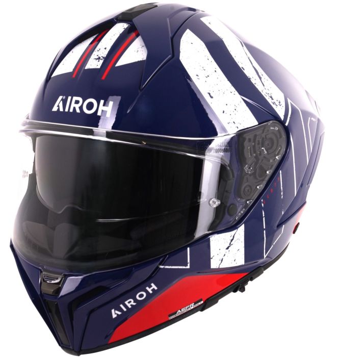 Airoh Matryx Full Face Helmet Scope Gloss Blue / Red FREE 1 YEAR Returns, FREE UK Delivery | ThrottleChimp