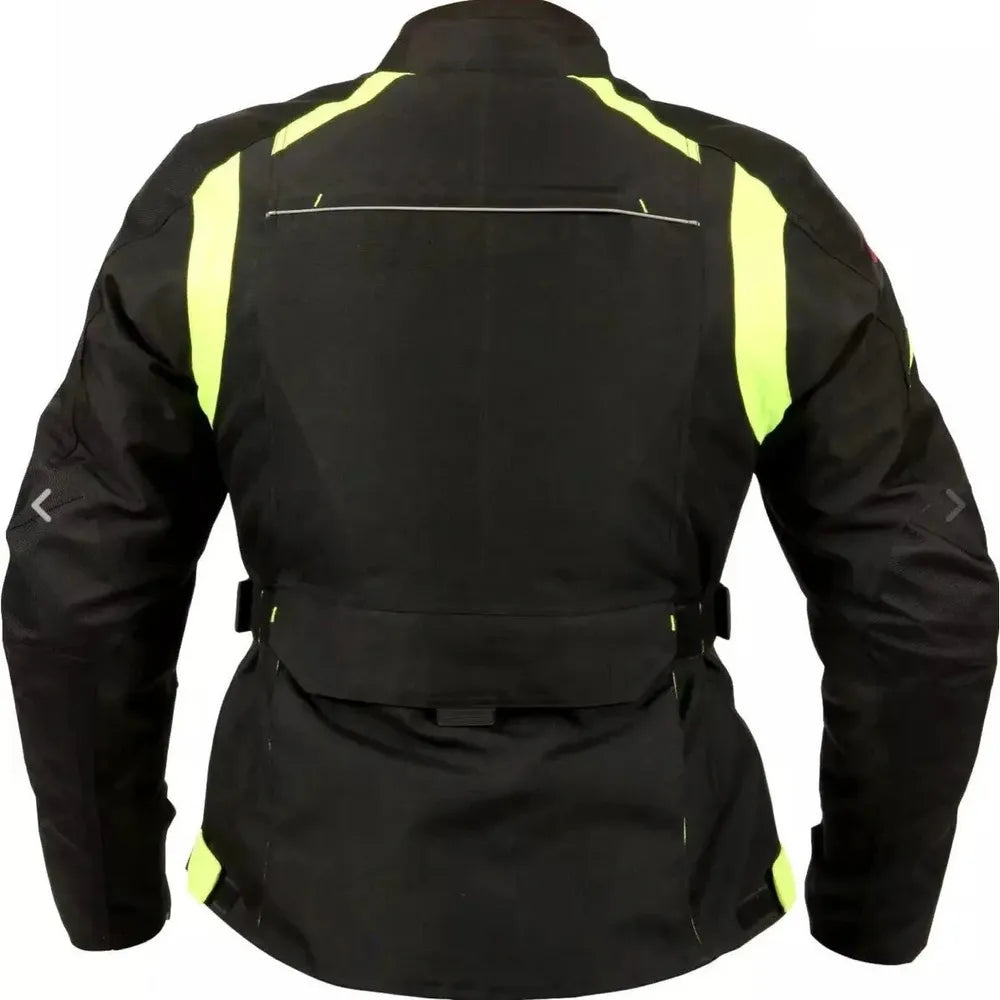 Weise Pioneer Textile Jacket Black / Neon (Image 3) - ThrottleChimp