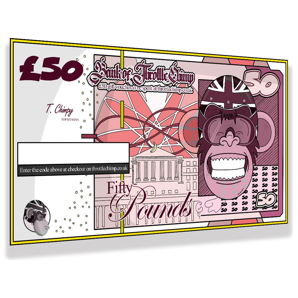 ThrottleChimp Gift Voucher £50 (Image 2) - ThrottleChimp