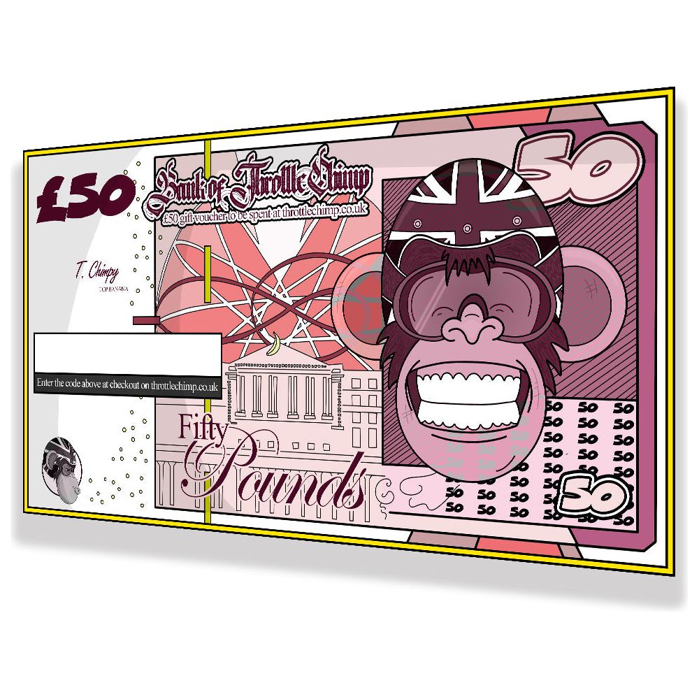 ThrottleChimp Gift Voucher £50 - ThrottleChimp