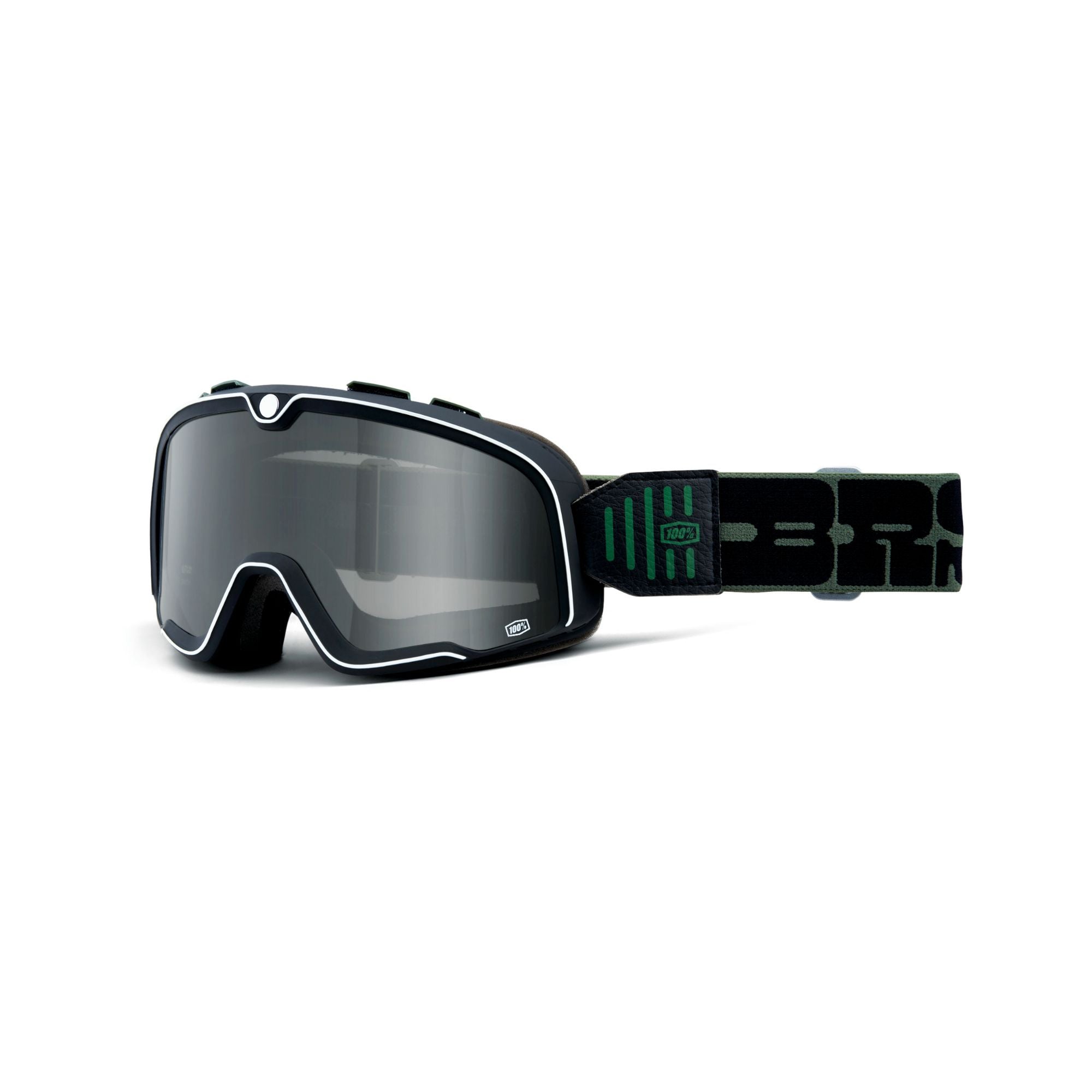 100% Barstow Goggle Kalmus / Smoke Lens FREE 1 YEAR Returns, FREE UK Delivery | ThrottleChimp