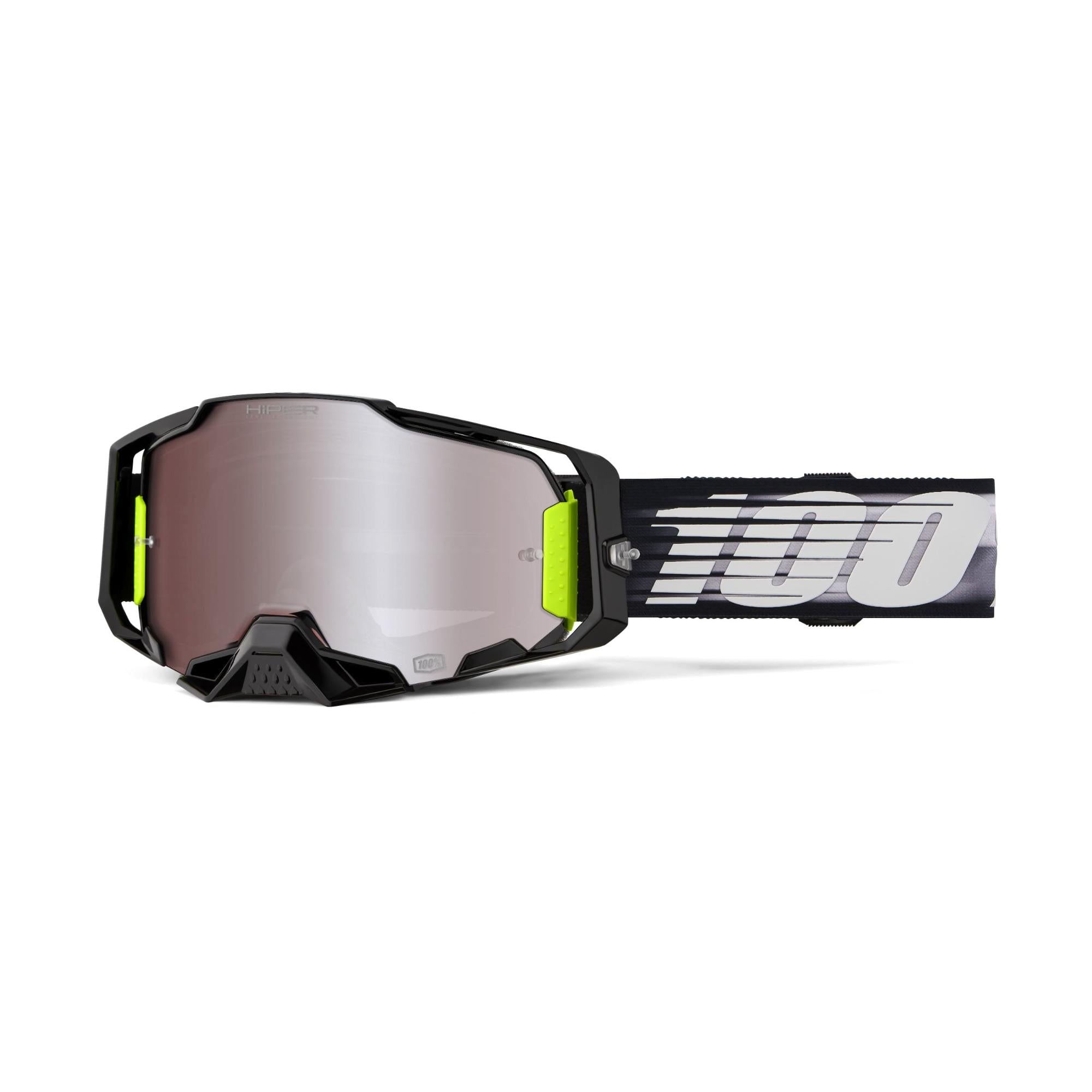 100% Armega Goggles LightSpeed / HiPER Mirror Silver Lens FREE 1 YEAR Returns, FREE UK Delivery | ThrottleChimp