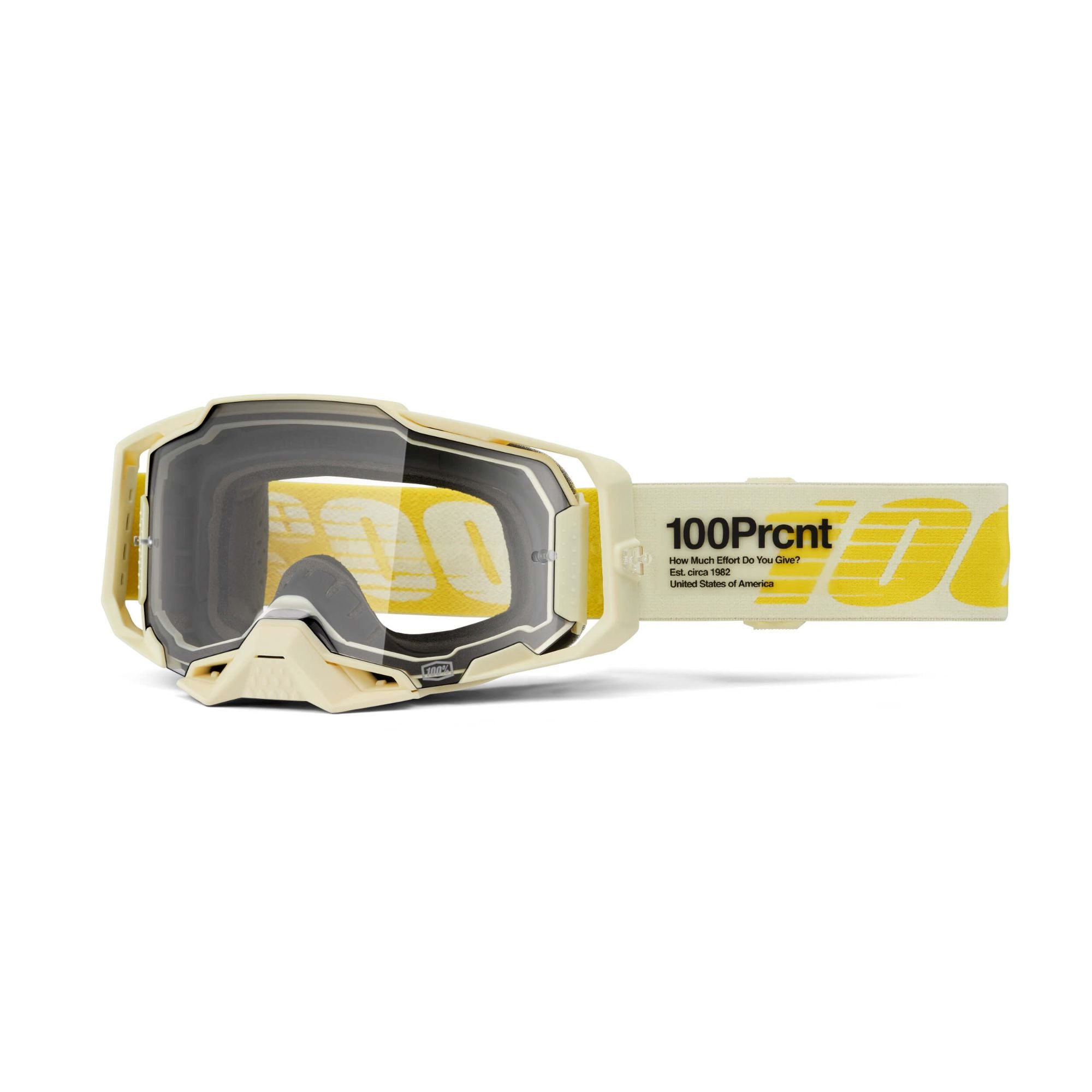 100% Armega Goggles Barley / Clear Lens FREE 1 YEAR Returns, FREE UK Delivery | ThrottleChimp