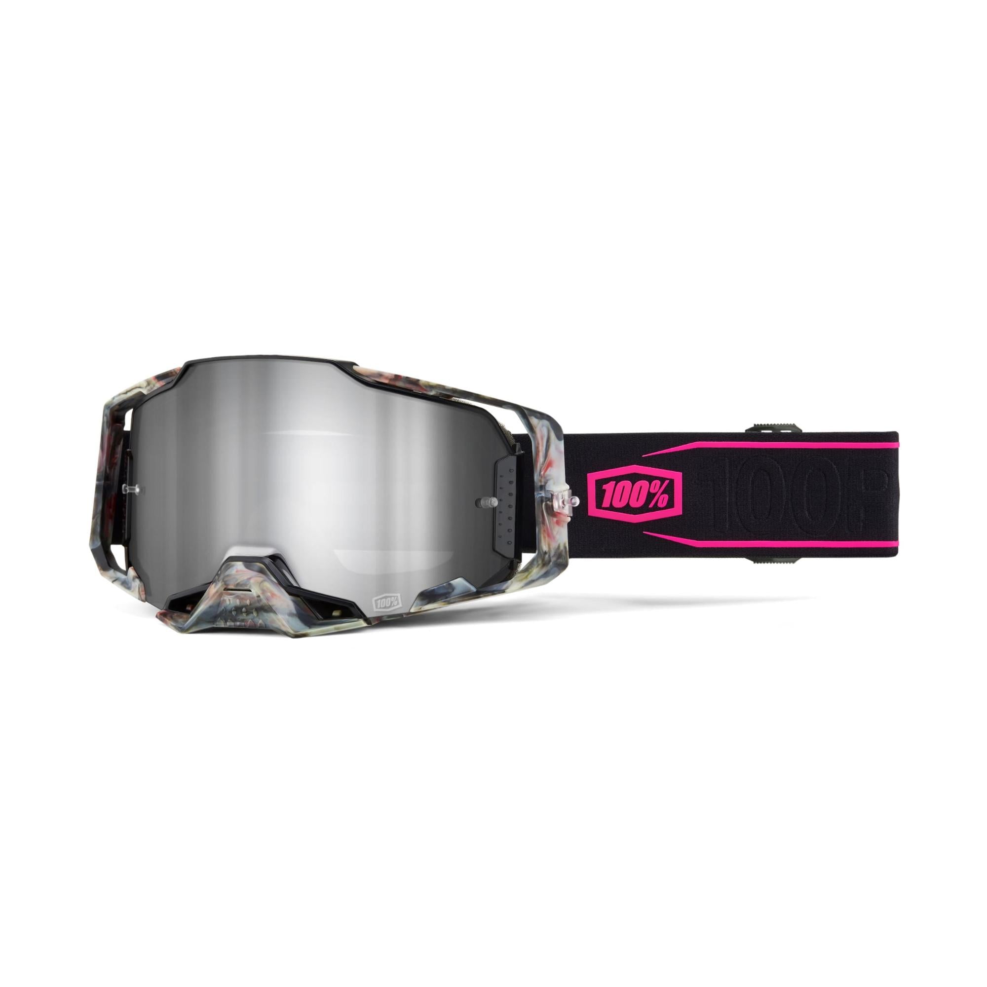 100% Armega Goggles Sarcelle / Mirror Silver Lens FREE 1 YEAR Returns, FREE UK Delivery | ThrottleChimp