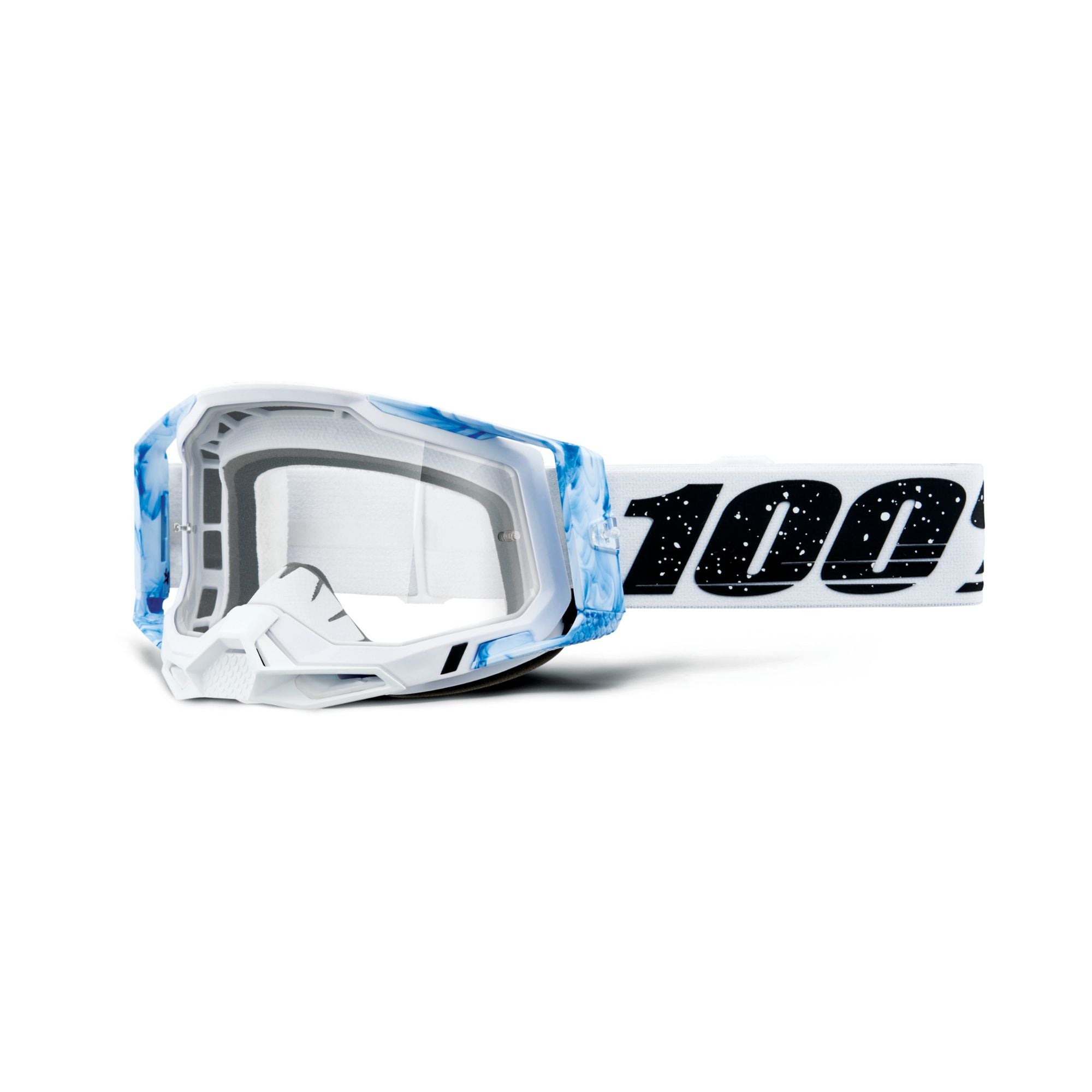 100% Racecraft 2 Goggles Mixos / Clear Lens FREE 1 YEAR Returns, FREE UK Delivery | ThrottleChimp