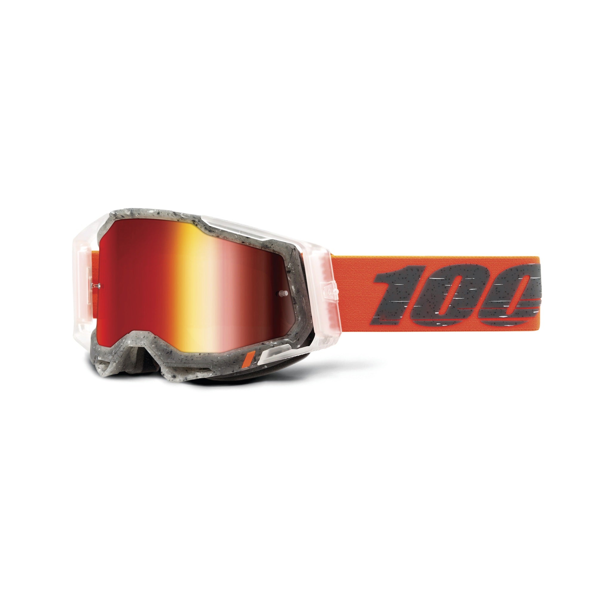 100% Racecraft 2 Goggles Schrute / Mirror Red Lens FREE 1 YEAR Returns, FREE UK Delivery | ThrottleChimp