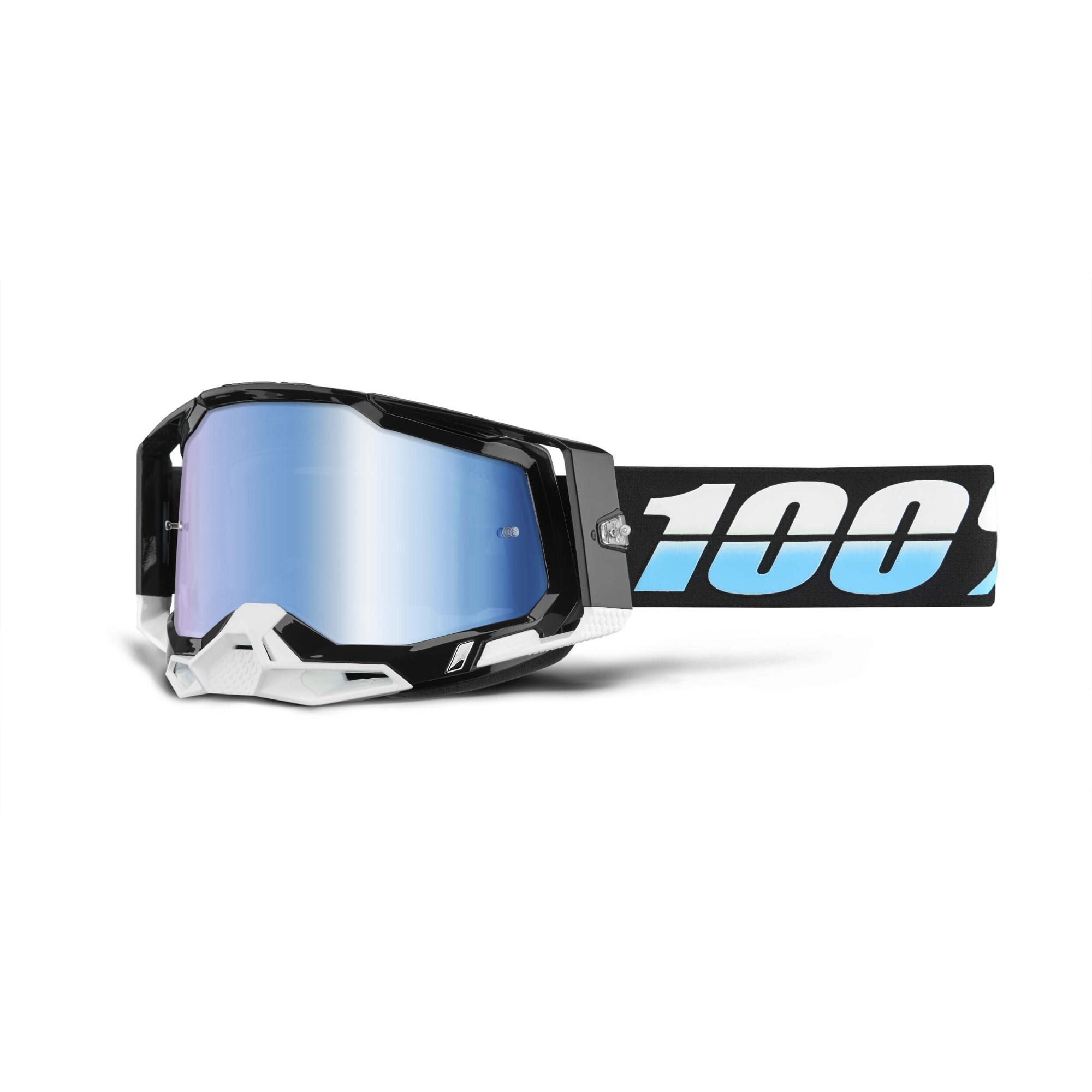 100% Racecraft 2 Goggles Arkana / Mirror Blue Lens FREE 1 YEAR Returns, FREE UK Delivery | ThrottleChimp