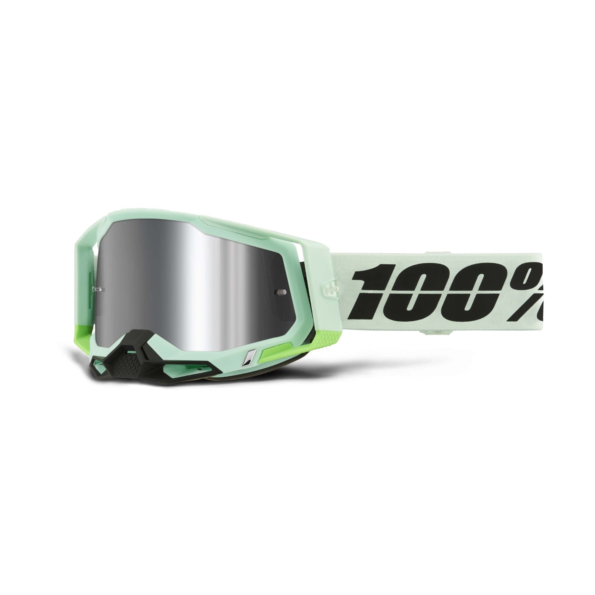 100% Racecraft 2 Goggles Palomar / Mirror Silver Flash Lens FREE 1 YEAR Returns, FREE UK Delivery | ThrottleChimp