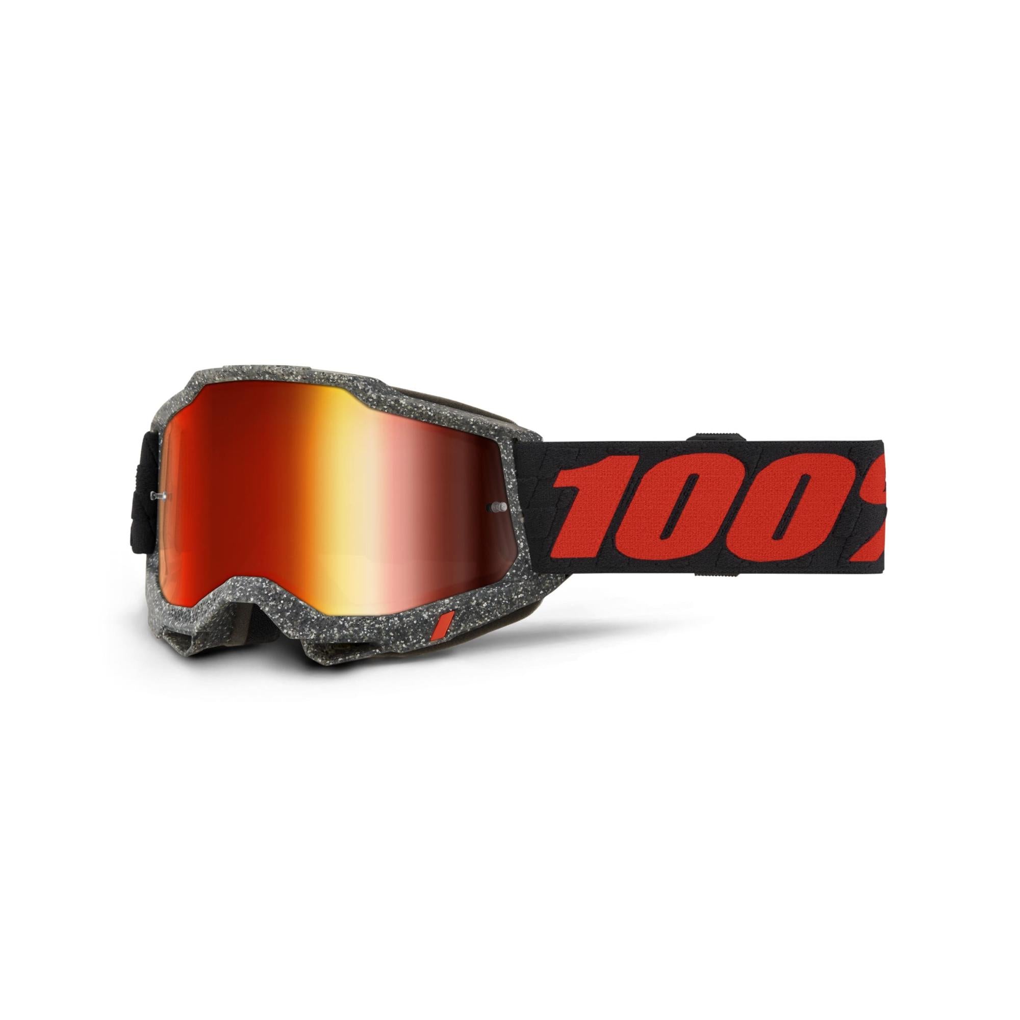 100% Accuri 2 Goggles Huaraki / Mirror Red Lens FREE 1 YEAR Returns, FREE UK Delivery | ThrottleChimp