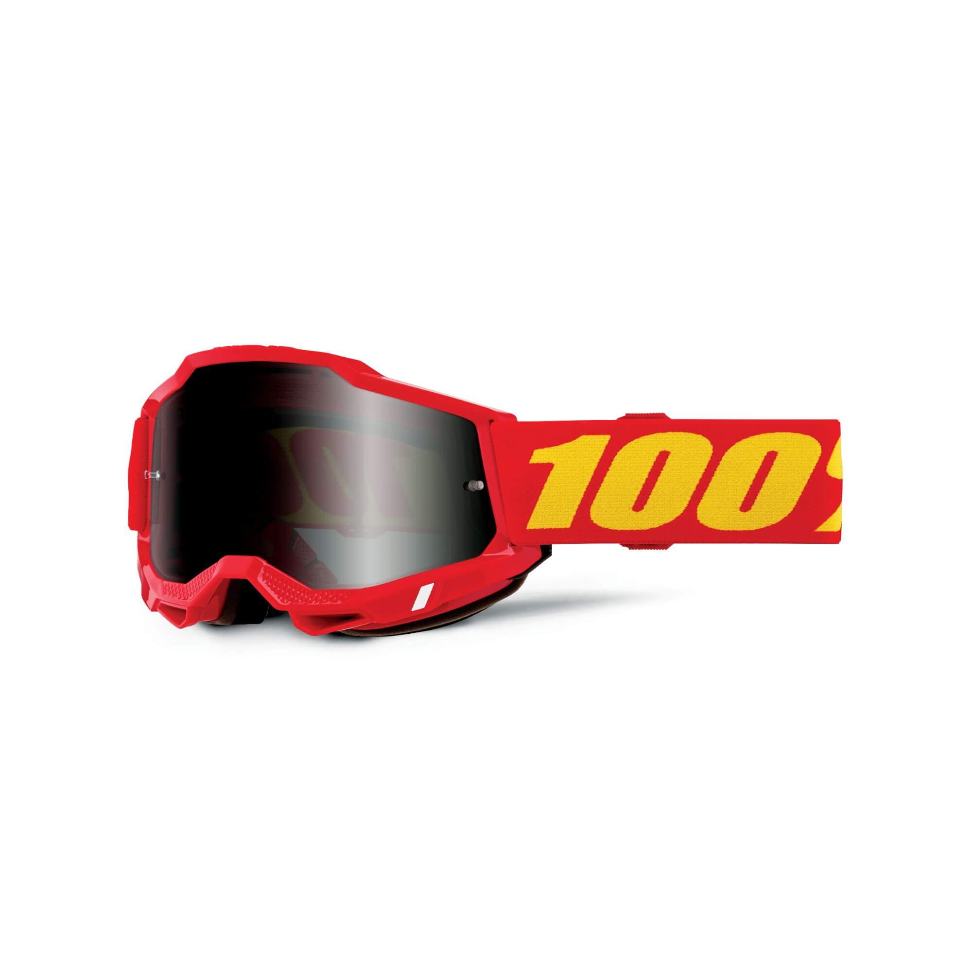 100% Accuri 2 Sand Goggles Red / Smoke Lens FREE 1 YEAR Returns, FREE UK Delivery | ThrottleChimp